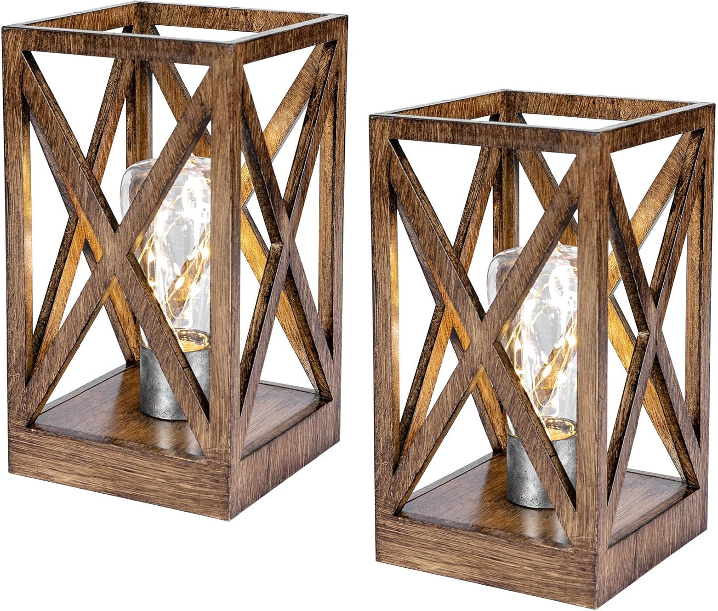 WINGBO Retro Battery Powered Table Lamps for Any Space