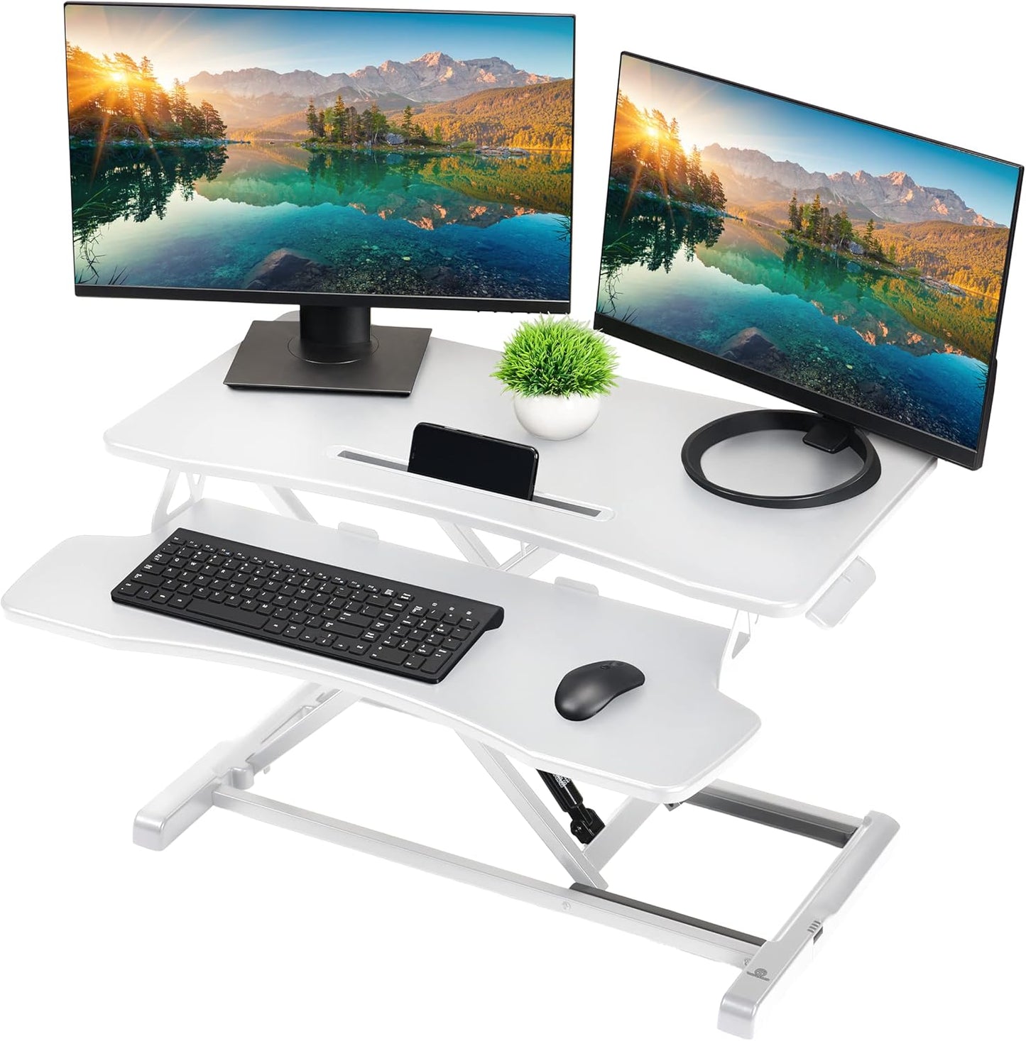 Transform Your Workspace with TechOrbits 32 Standing Desk Converter