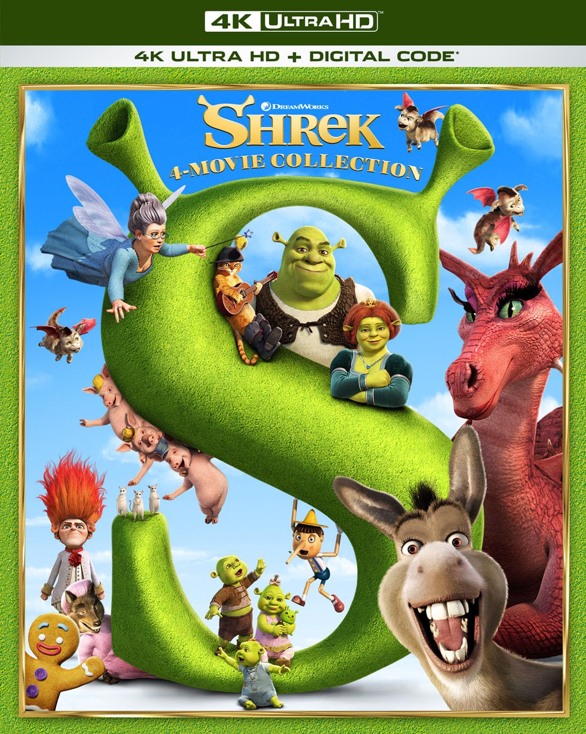 Shrek 4-Movie Collection - 4K Ultra HD Digital Experience