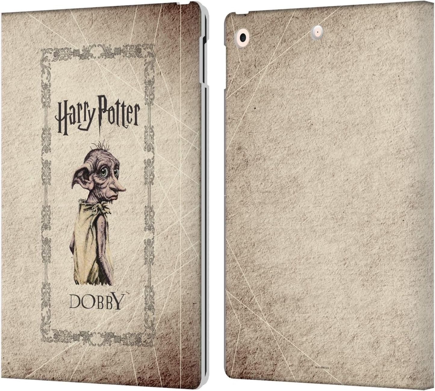 Harry Potter Dobby House Elf Leather Wallet Case for iPad 10.2