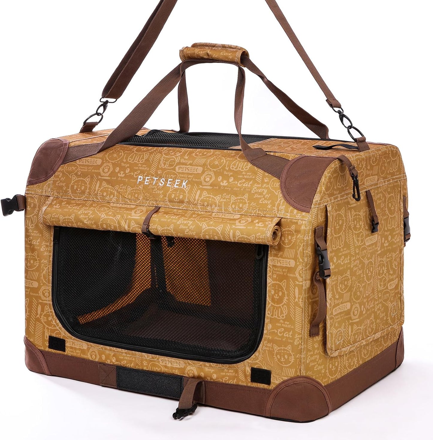 Extra Large Cat Carrier for Travel with Comfortable Design