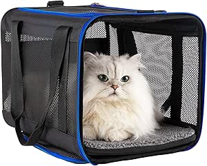 Easy Top Load Soft Pet Carrier Bag for Cats and Puppies