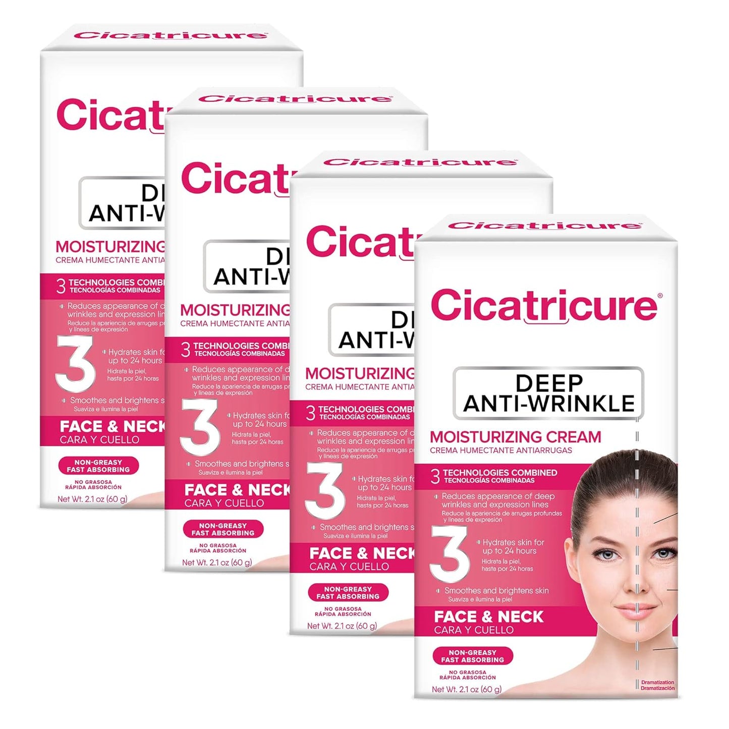 Cicatricure Deep Anti-Wrinkle Face & Neck Cream for Women