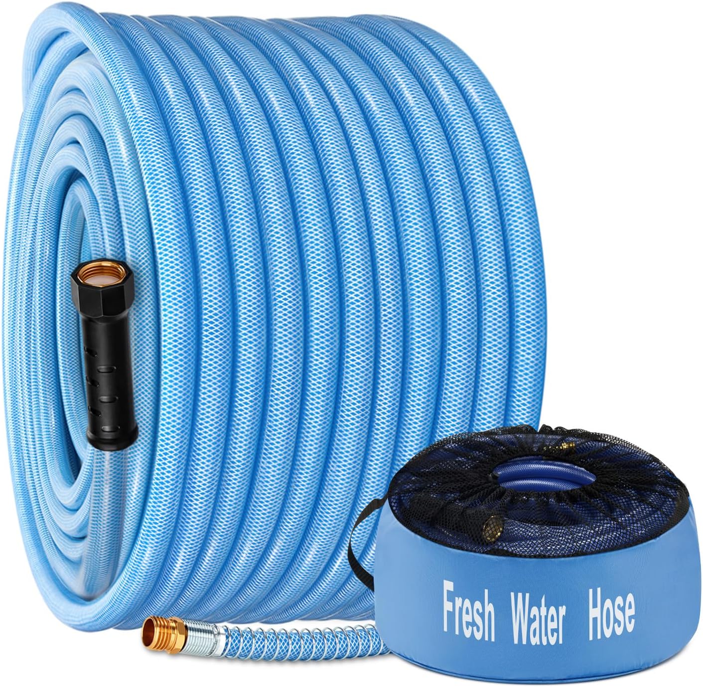 Kohree 75FT Upgraded RV Water Hose - Flexible and Durable