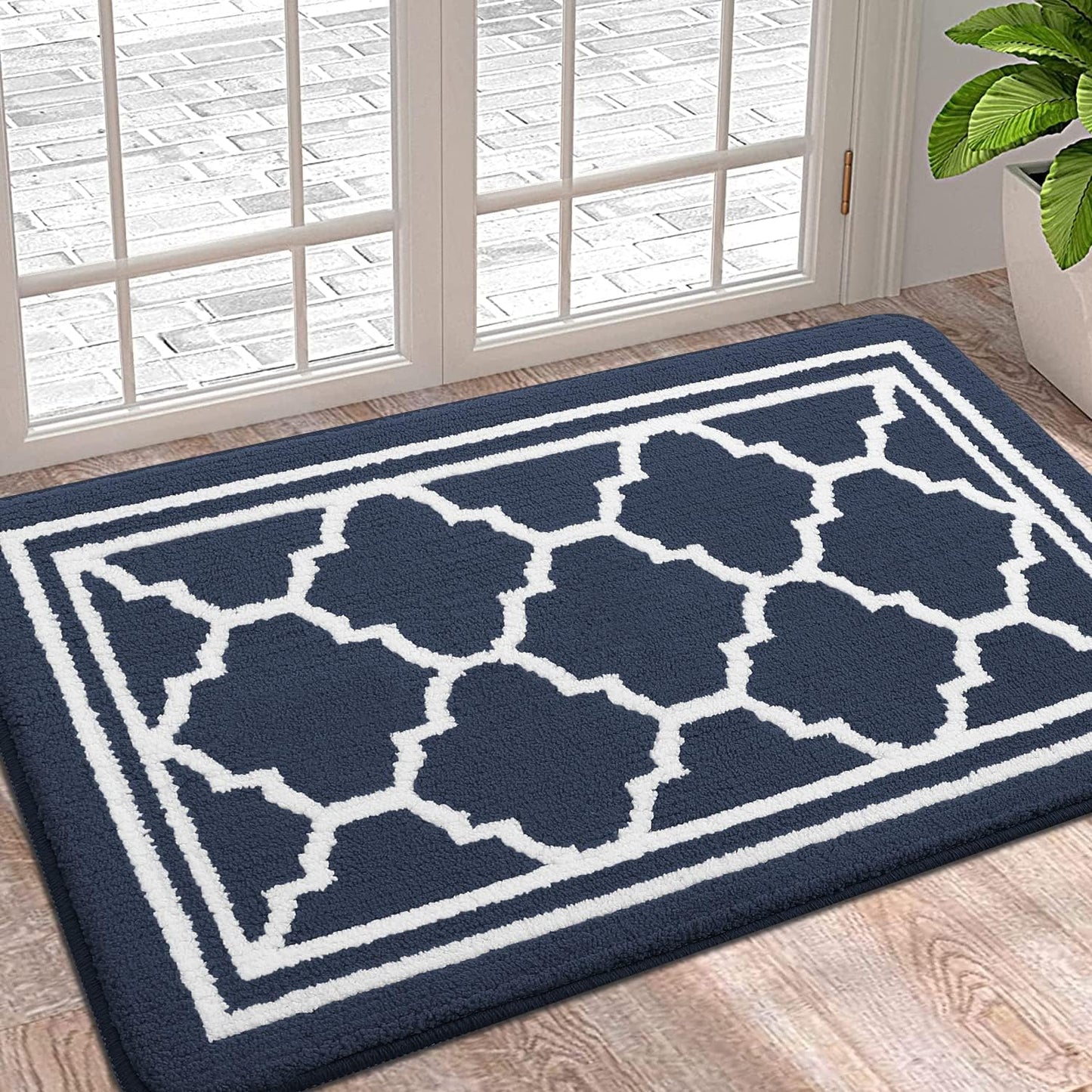 Buganda Indoor Door Mat - Dirt-Resistant, Absorbent, Anti-Slip