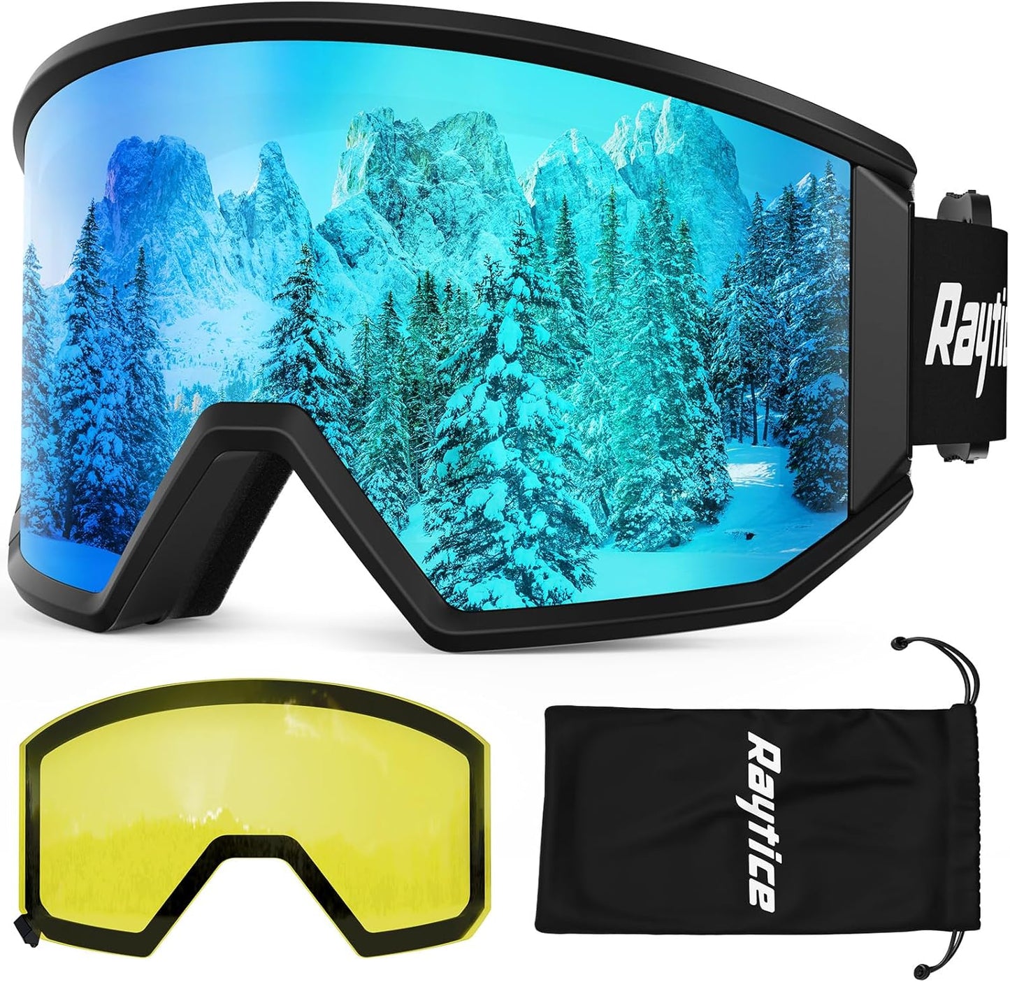 Carl Zeiss Sunlens Ski Goggles - RAYTICE