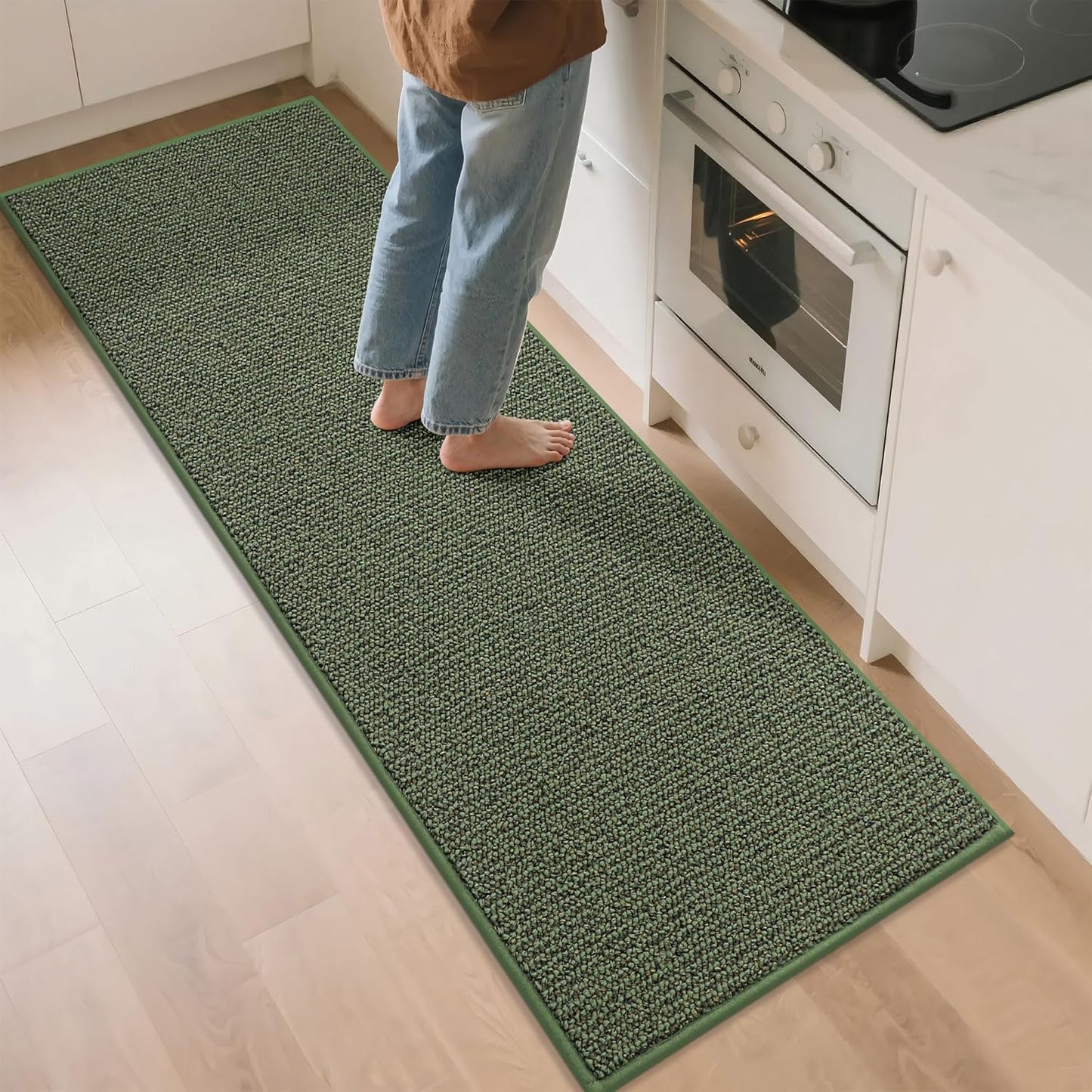 BEQHAUSE Kitchen Runner Rugs 24x72, Non-Slip & Super Absorbent