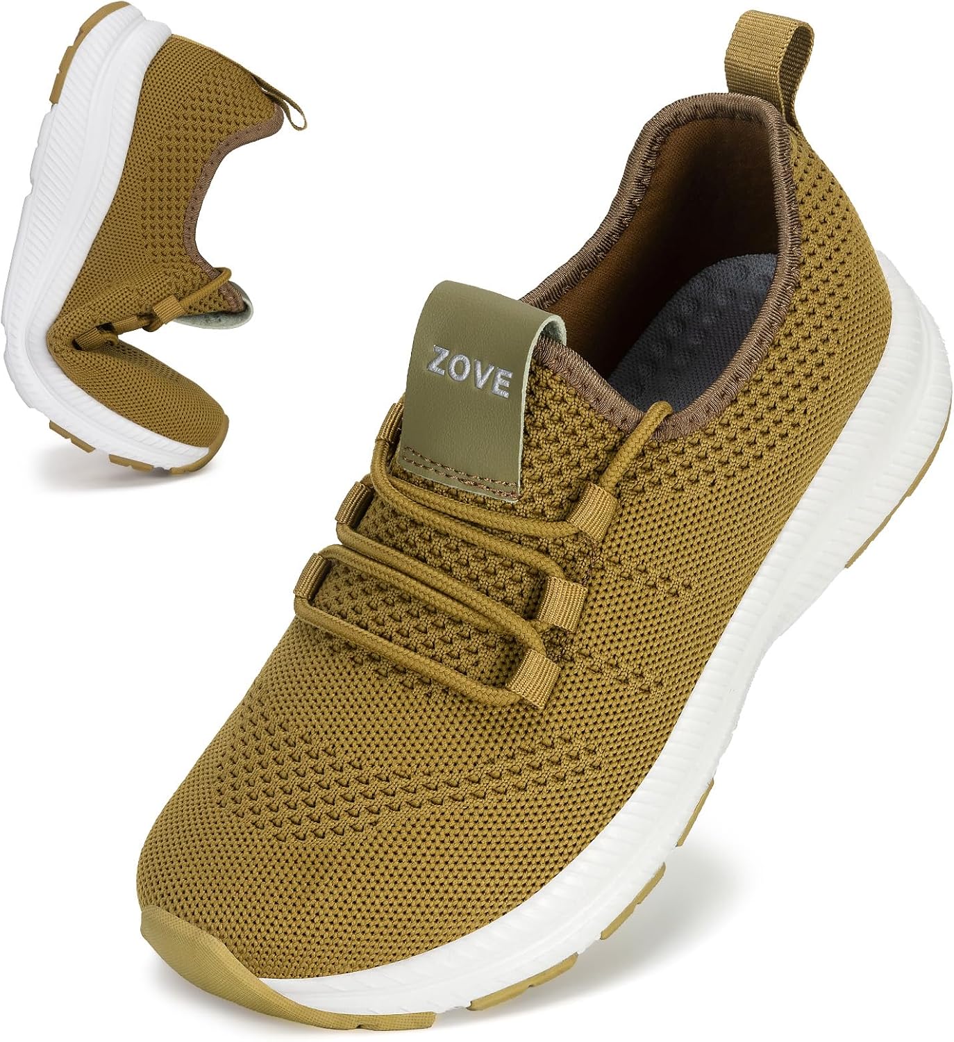 ZOVE Wide Toe Box Shoes for Women - Ultra Light Sneakers
