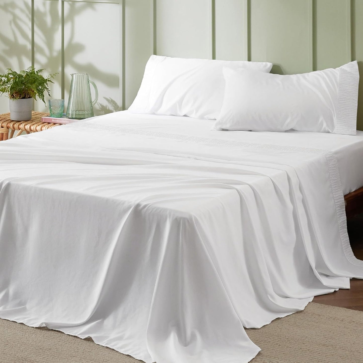 Bedsure King Size Sheets Set - Soft, Breathable, and Cooling