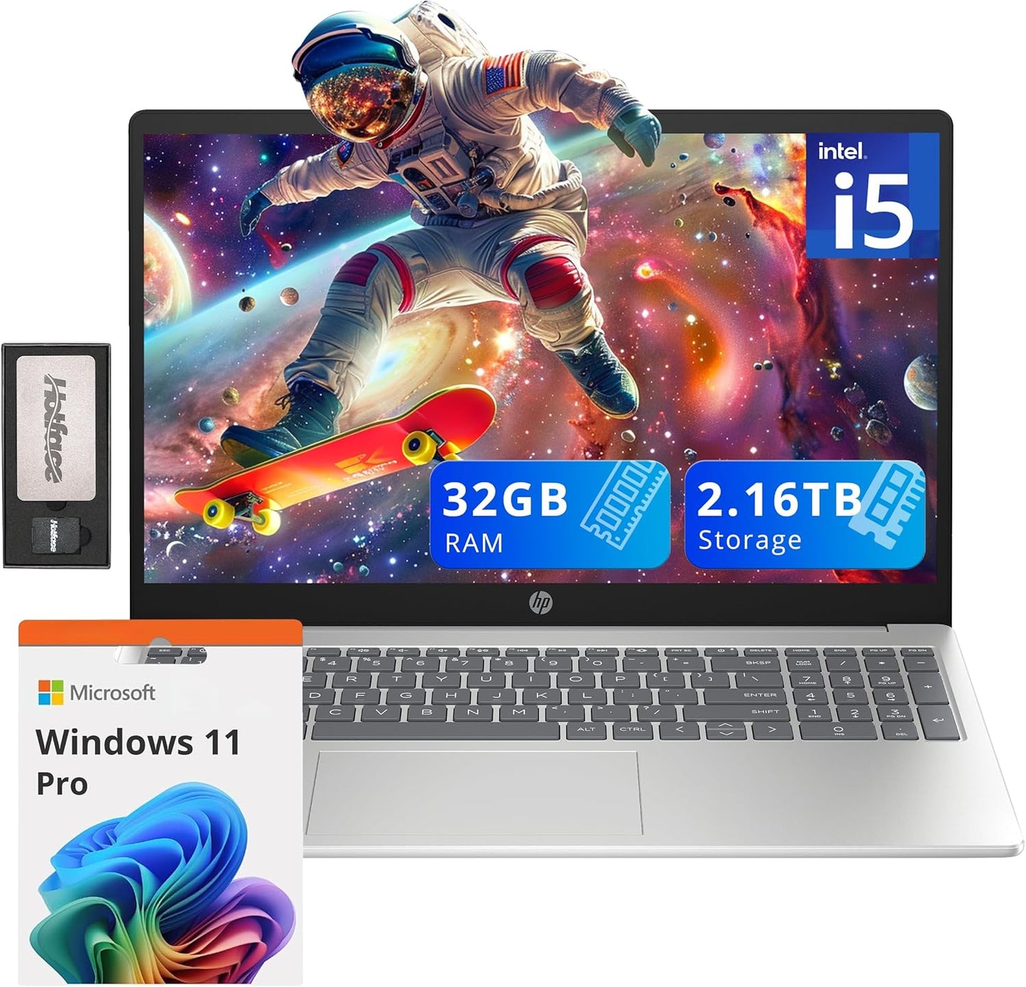 HP Pavilion 15.6 FHD IPS Anti-Glare Laptop with 32GB RAM