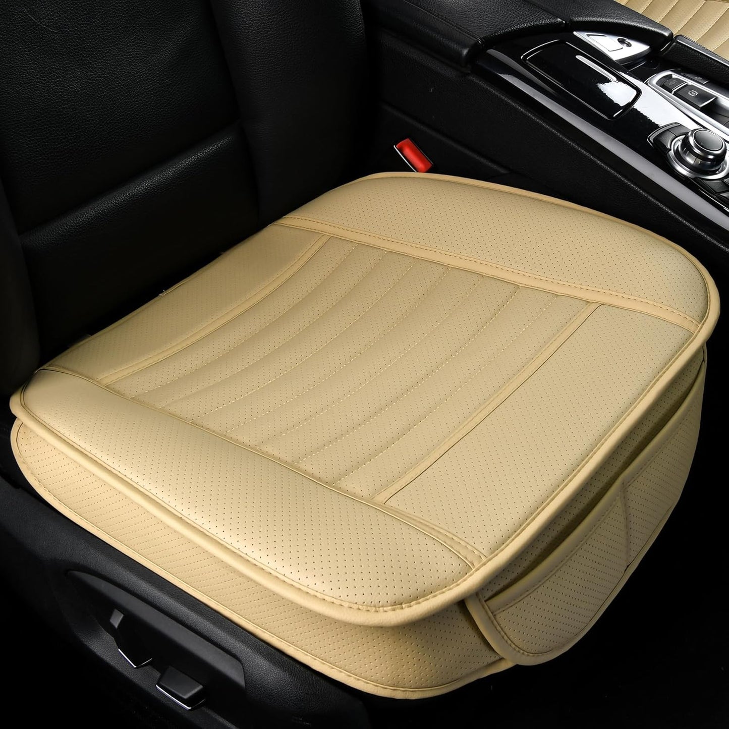 2pc Edge Wrapping Comfortable Car Front Seat Covers for Auto