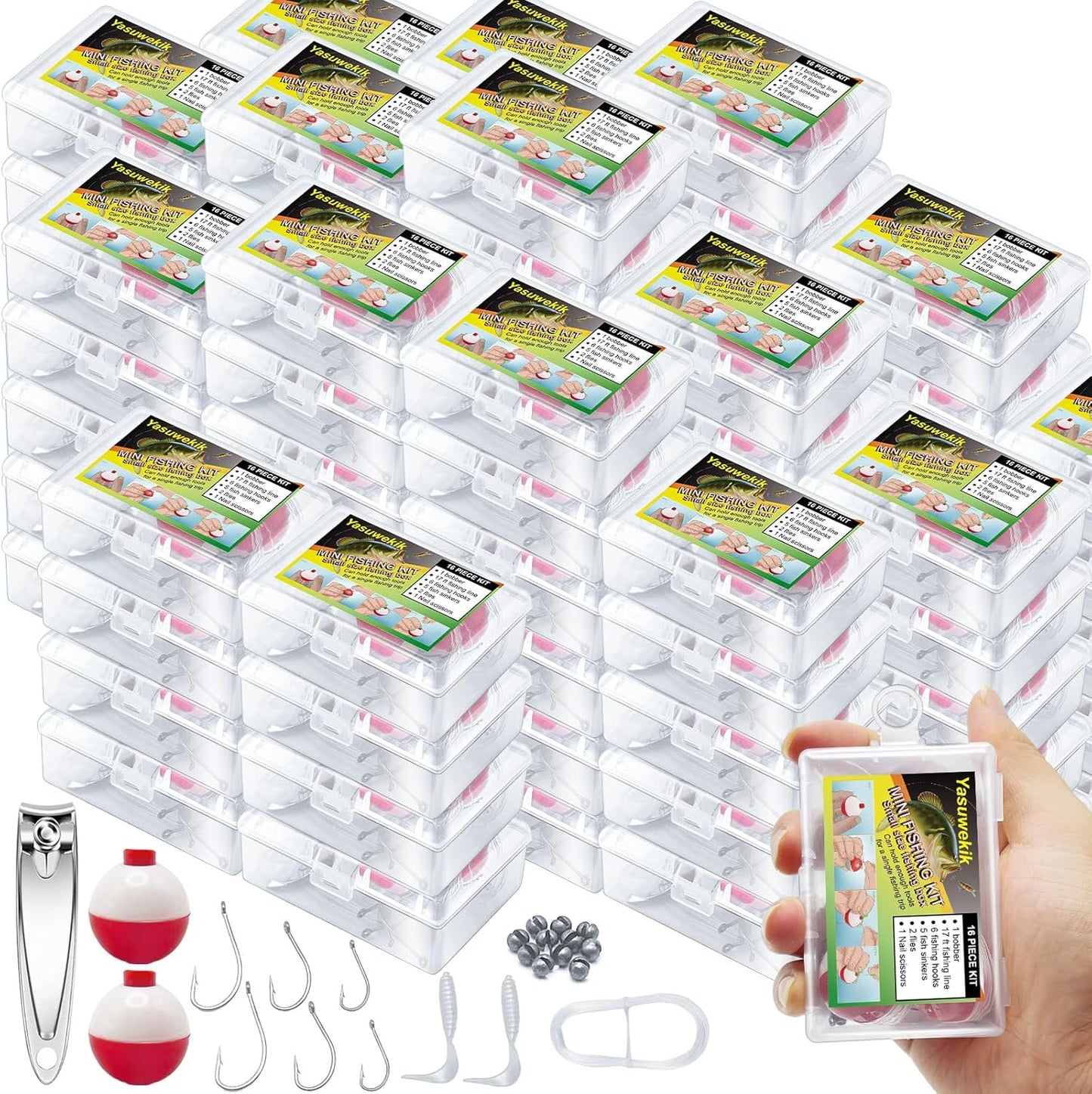 Compact Kids Fishing Kit - Perfect Stocking Stuffer!