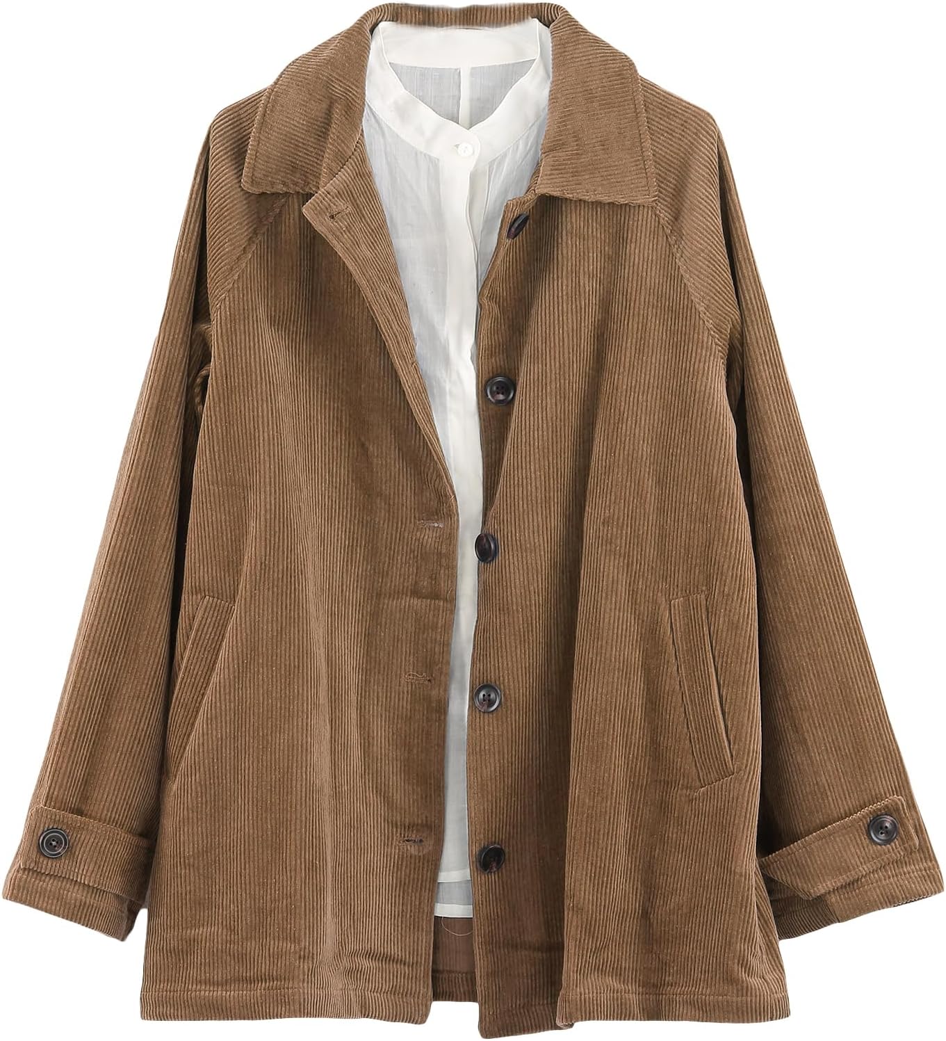 Minibee Women's Corduroy Jackets for Stylish Autumn Wear