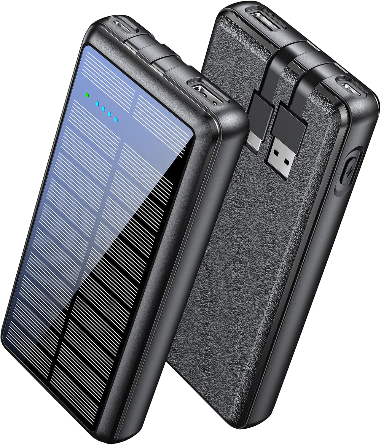 LENGSUM Solar Power Bank | 36800mAh Portable Charger