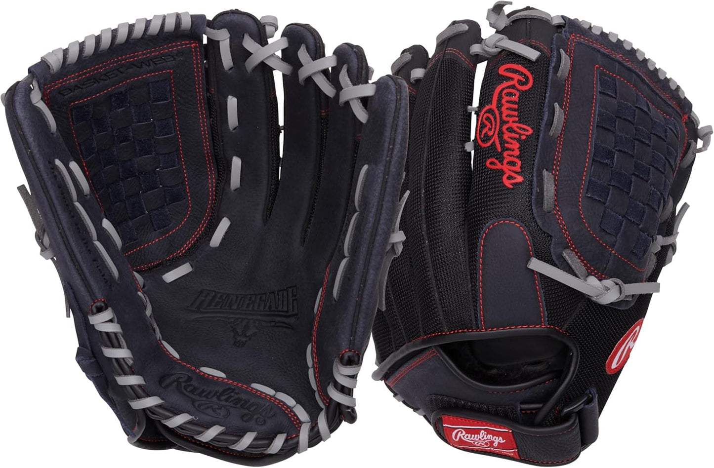 Rawlings Renegade Adult Ball Glove for Baseball and Softball