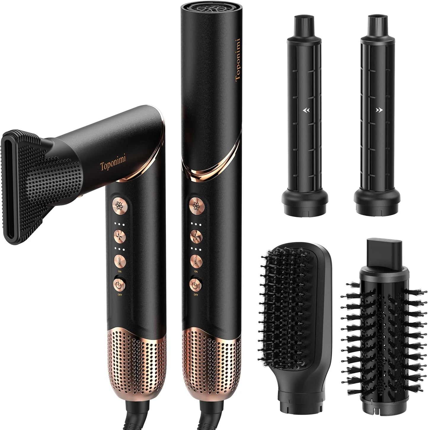 5-in-1 High Speed Hair Styler - Frizz-Free Magic Curler