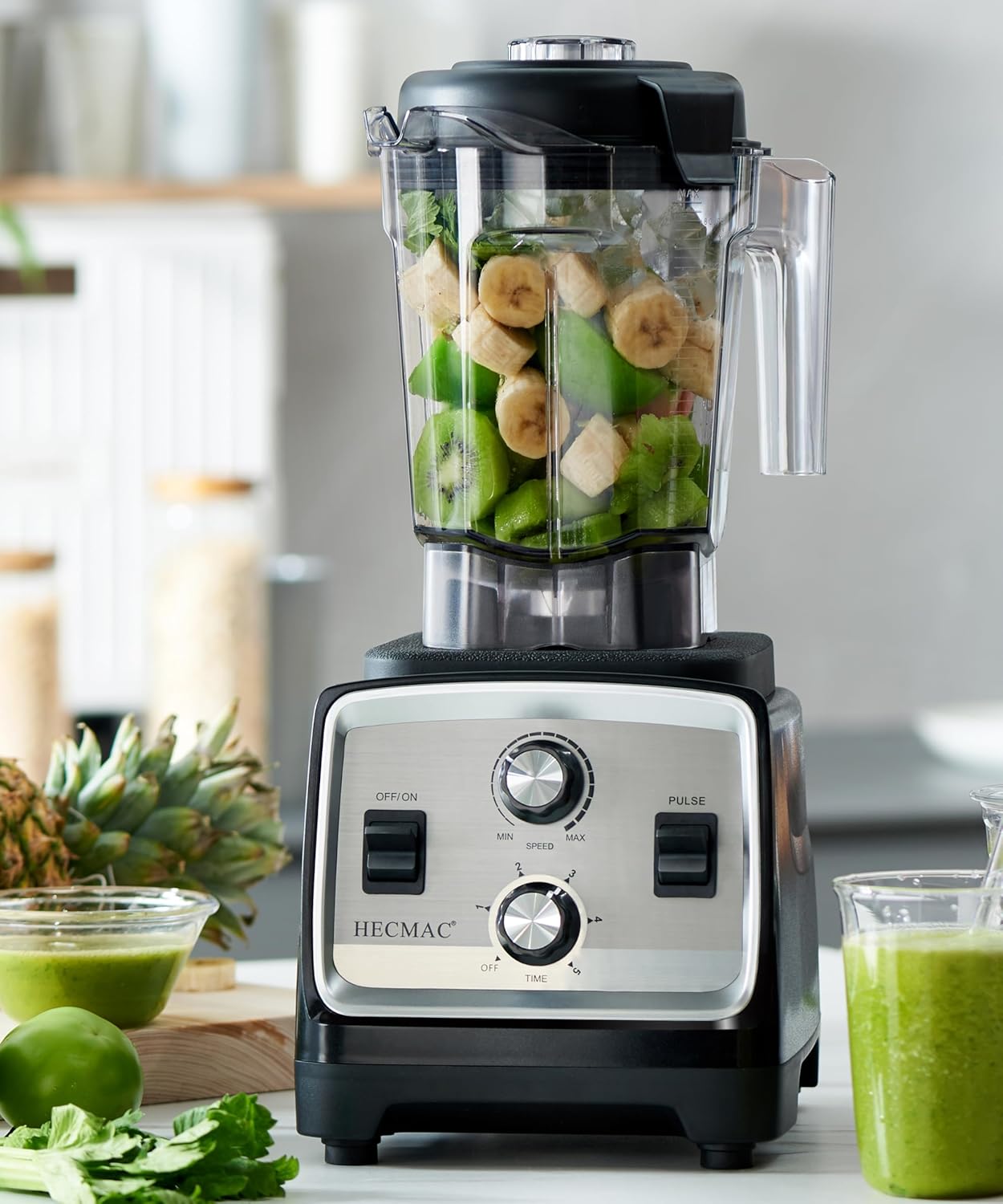 3-Peak HP Professional Blender: Effortless Self-Cleaning