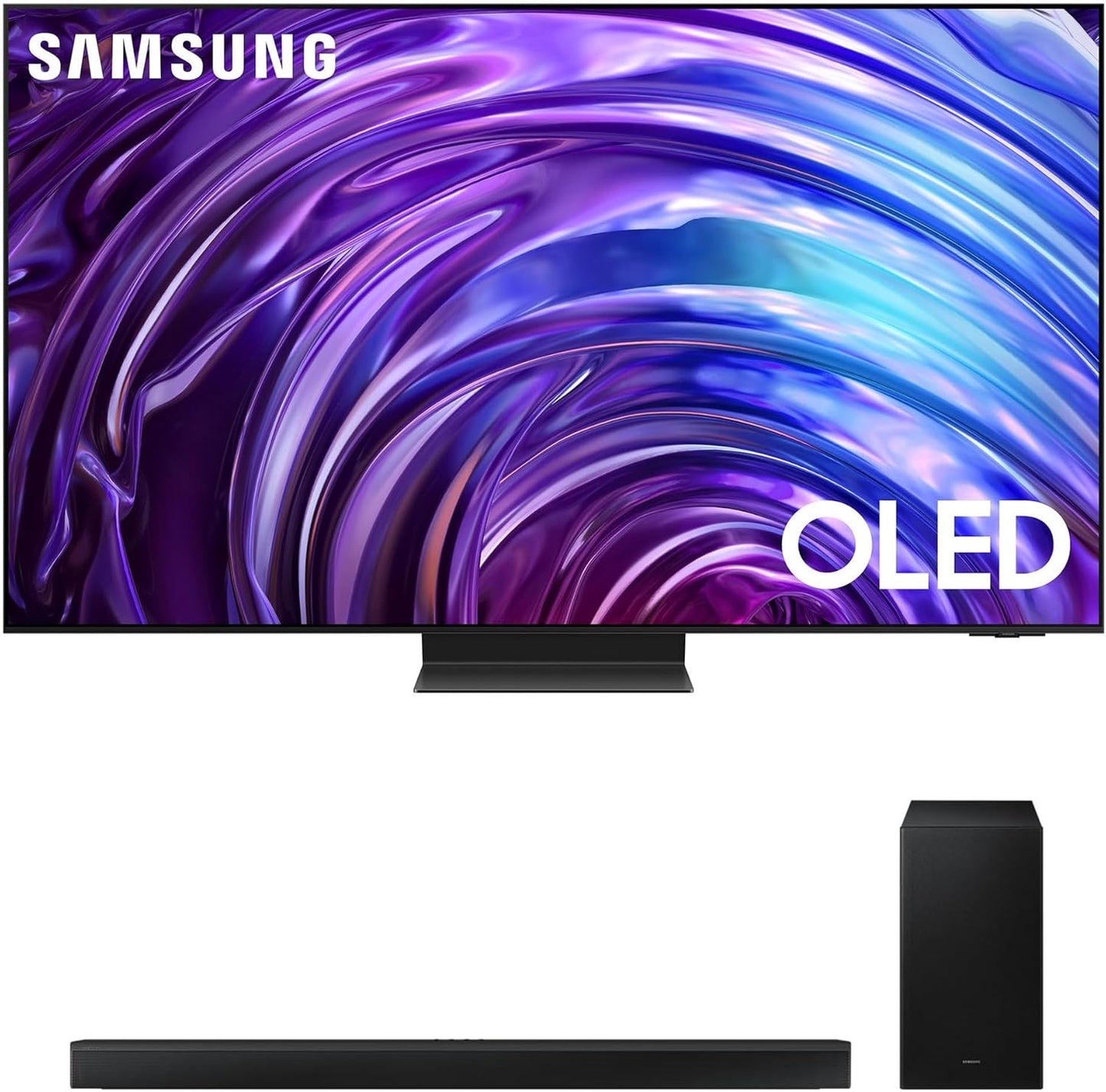Immerse in Cinematic Experience: Samsung 65 OLED TV + Soundbar