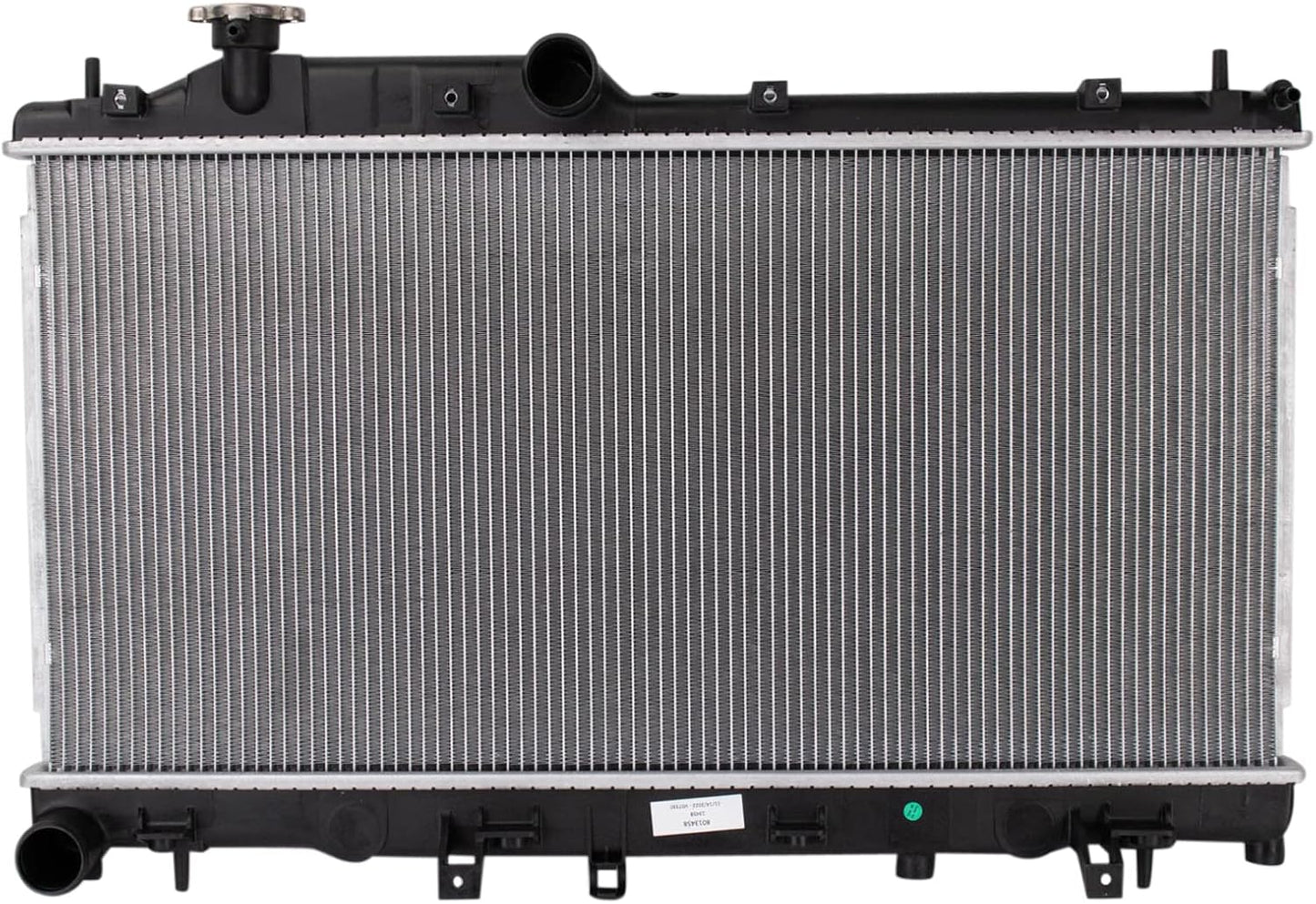 TRQ Radiator Assembly Aluminum Core for 15-20 Subaru WRX STI