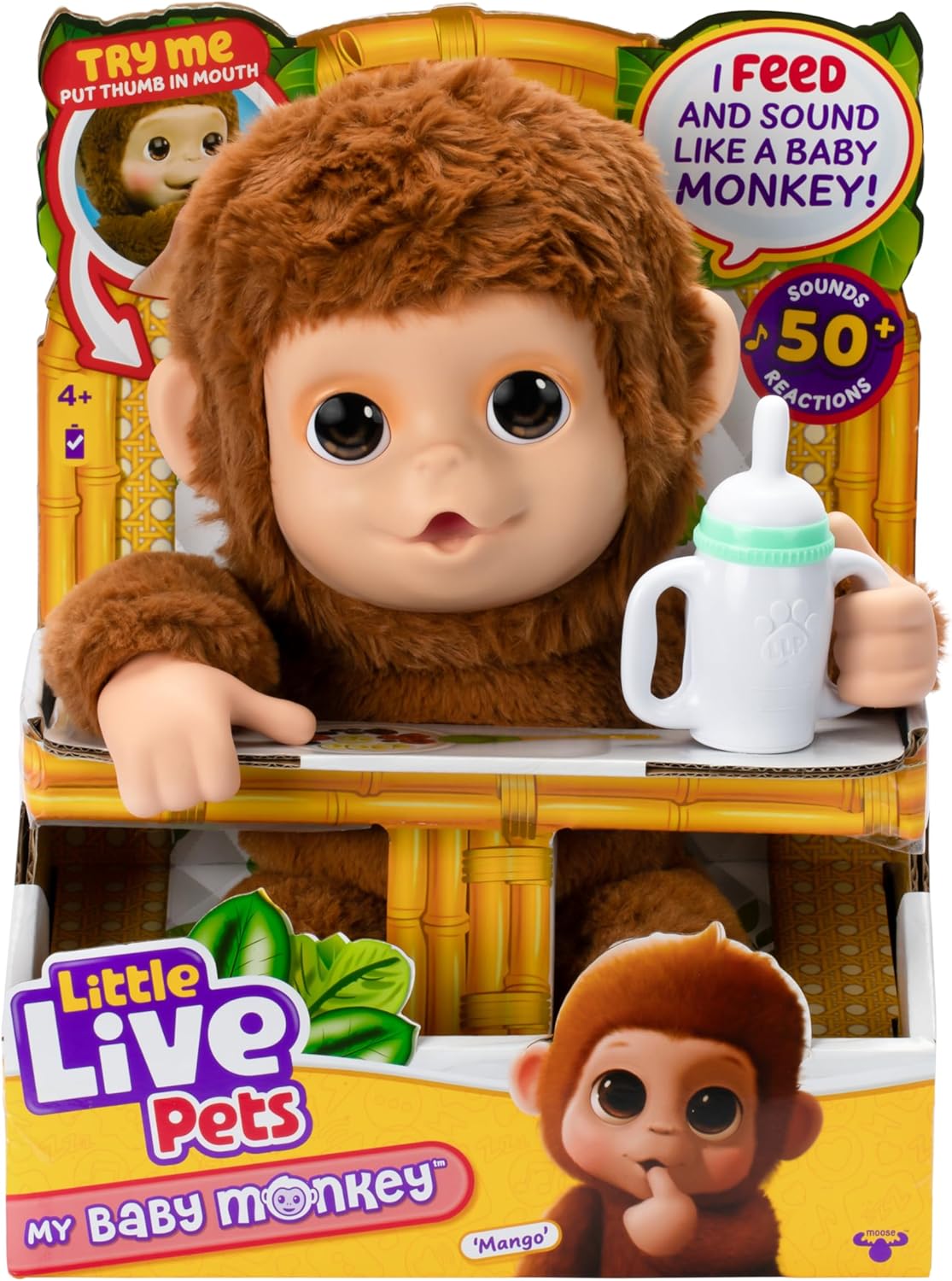 My Baby Monkey - Interactive Sound & Motion Fun!