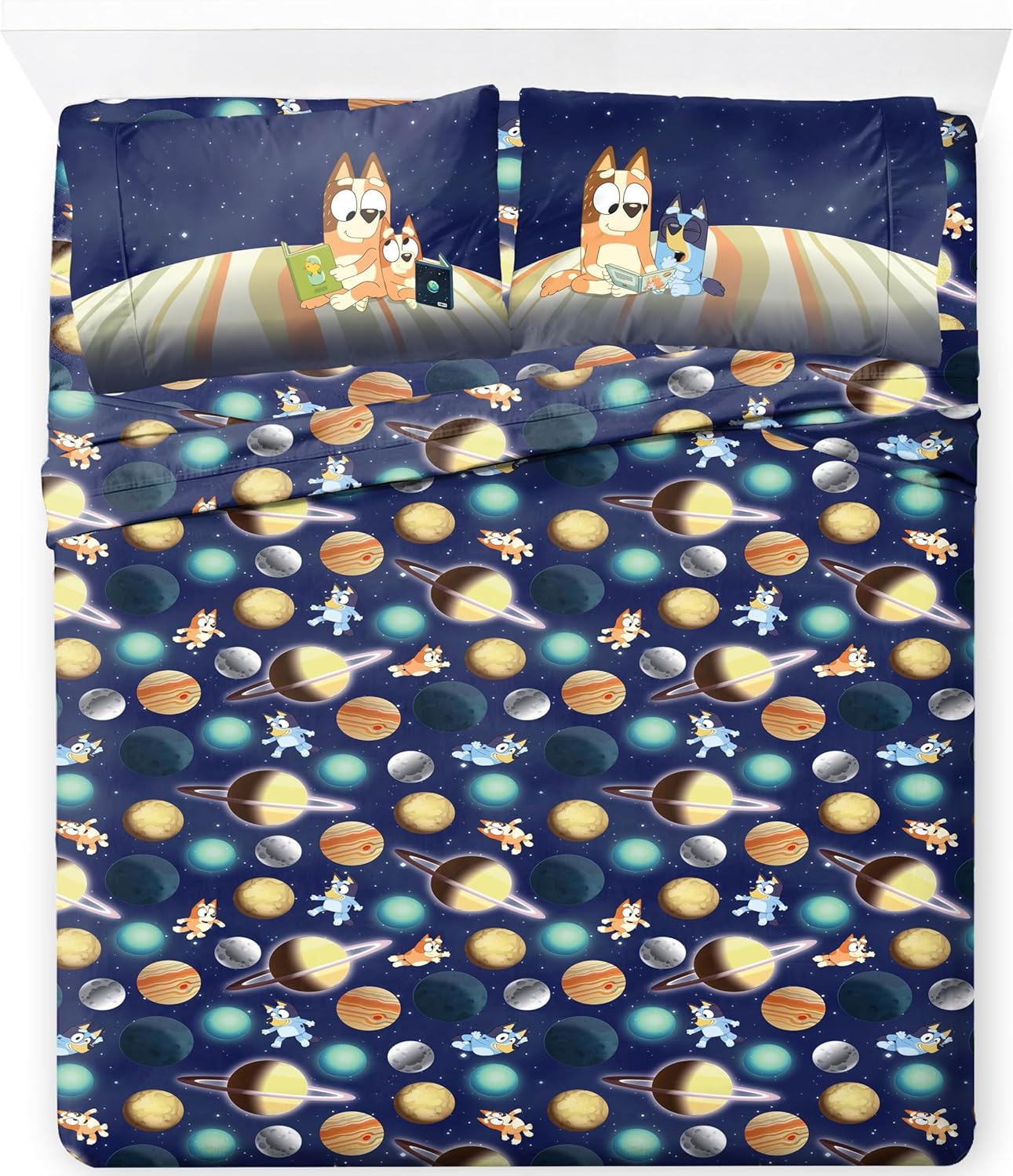 Bluey Kids Sheet Set - Ultra-Soft Bedding for Young Fans