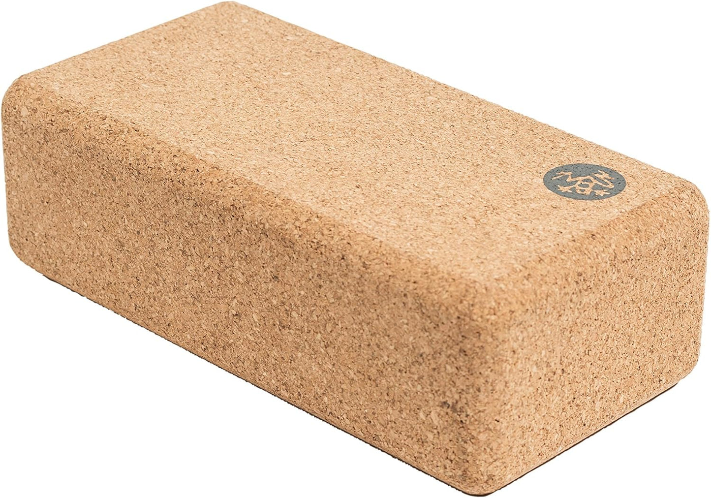 Premium Cork Yoga Block by Manduka - Firm Support