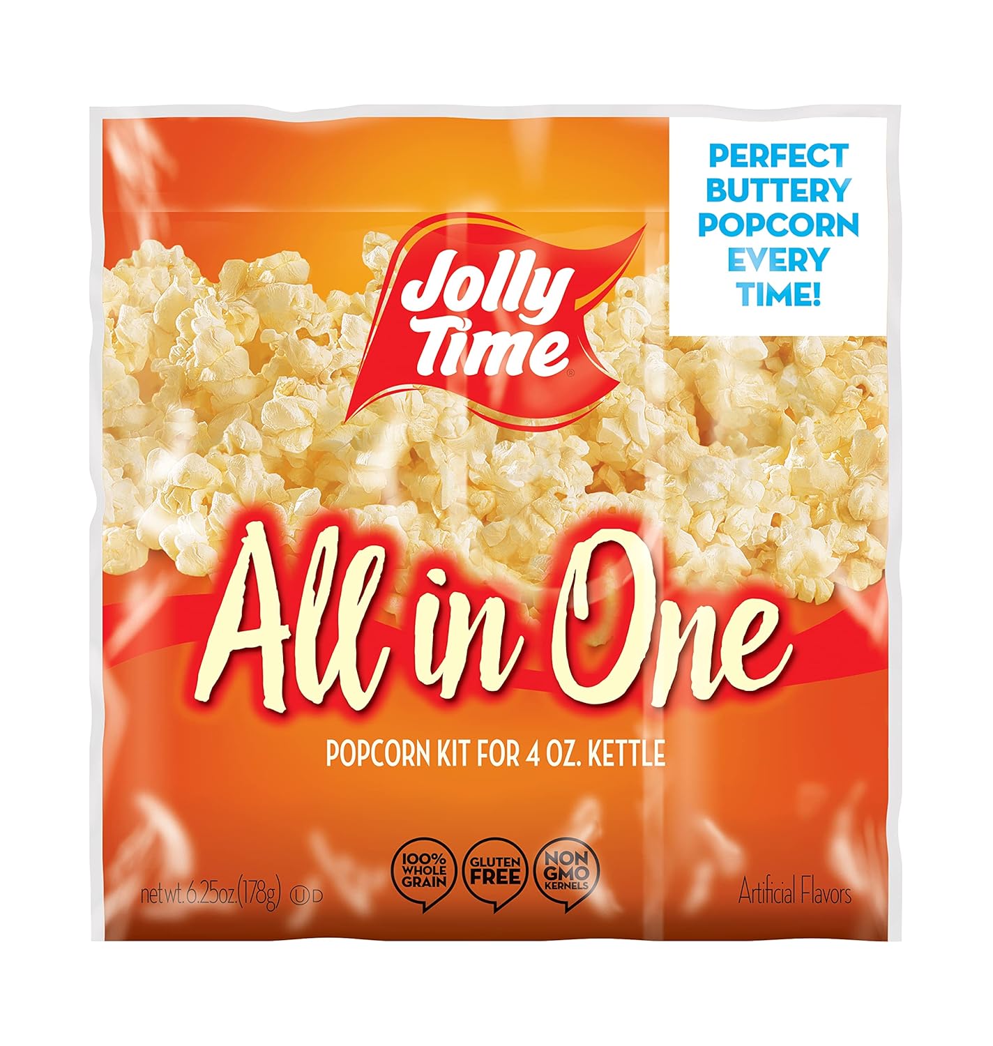 Jolly Time Popcorn Kit: All-in-One Movie Magic!