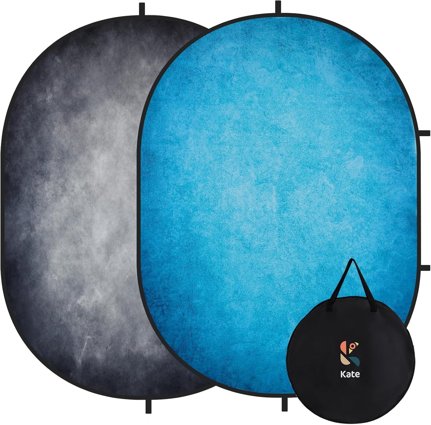 Kate 5x6.5ft Collapsible Backdrop for Photography and Streaming