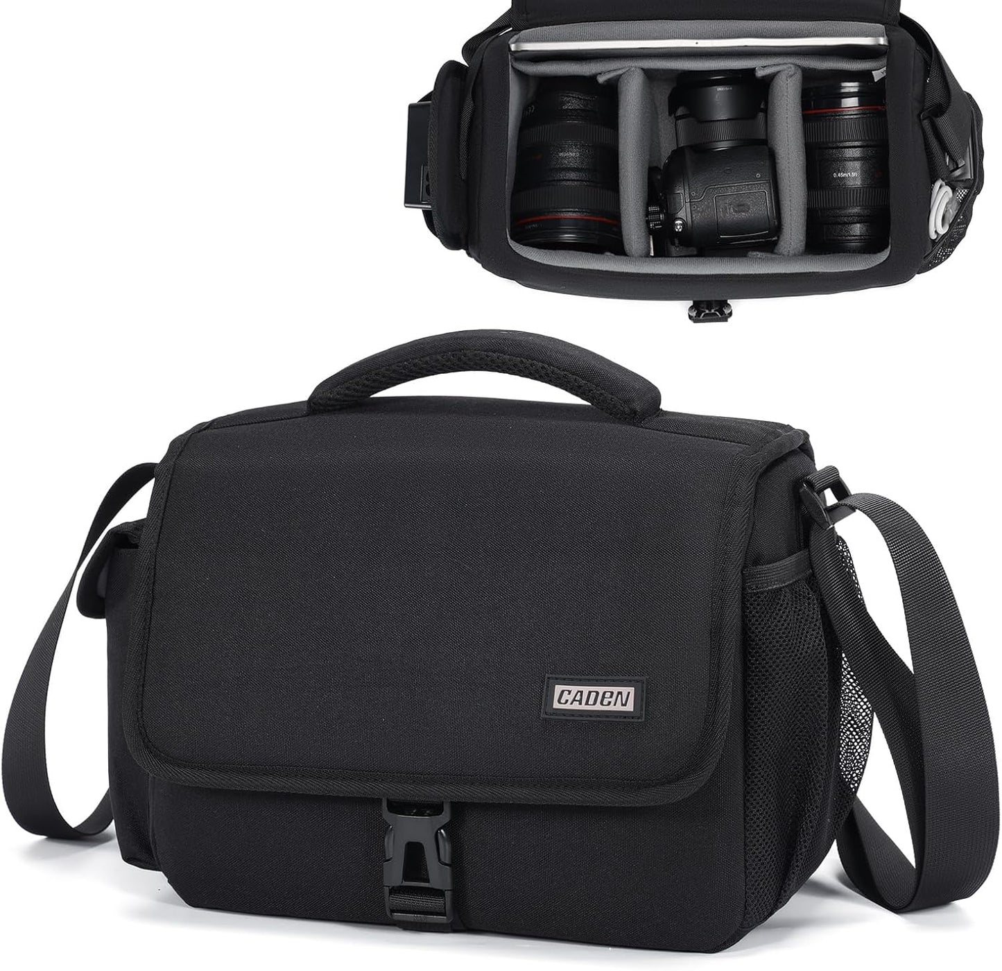 CADeN Camera Bag Case for DSLR SLR Mirrorless Cameras and Lenses