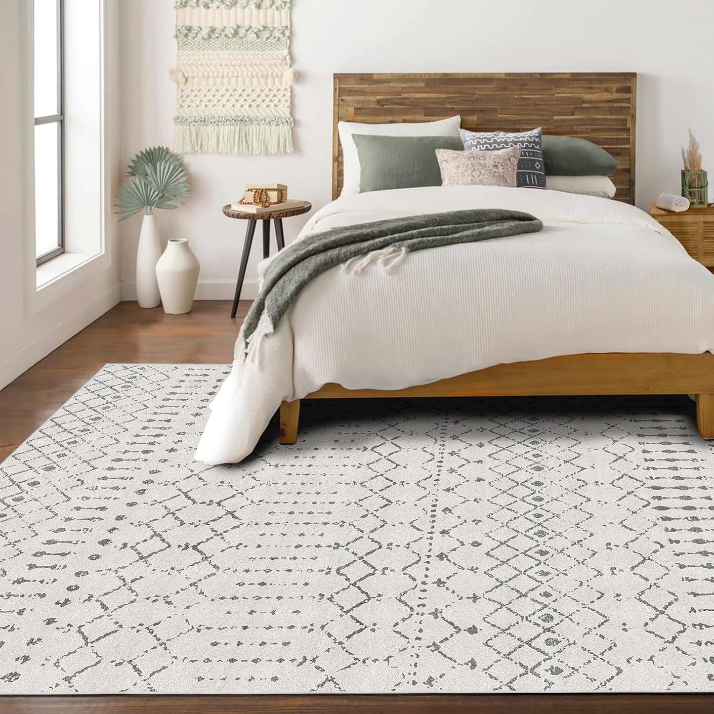 6x9 Area Rug for Living Room, Soft Non-Slip Washable Carpet
