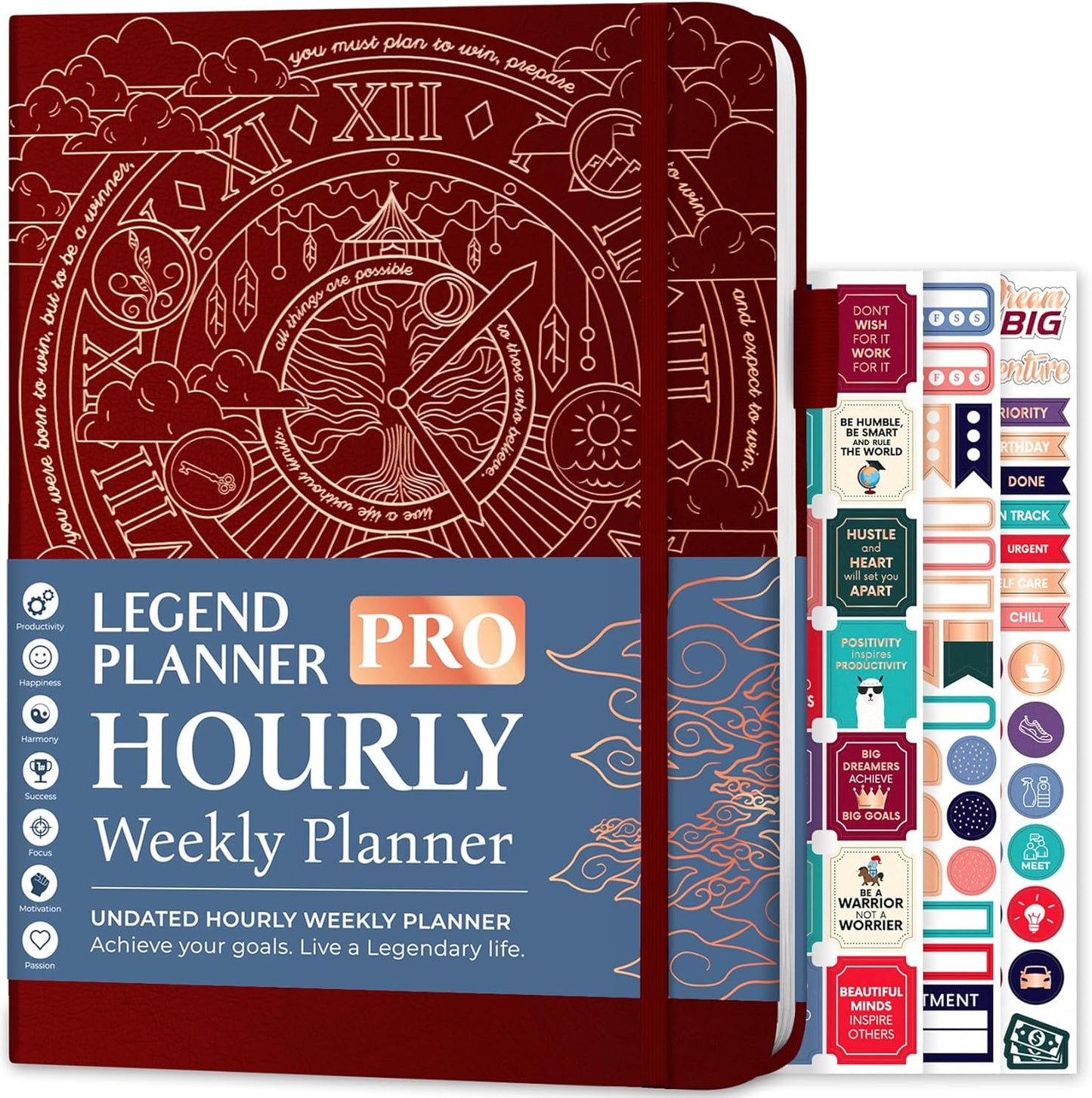 Legend Planner PRO Hourly Schedule for Effective Daily Planning