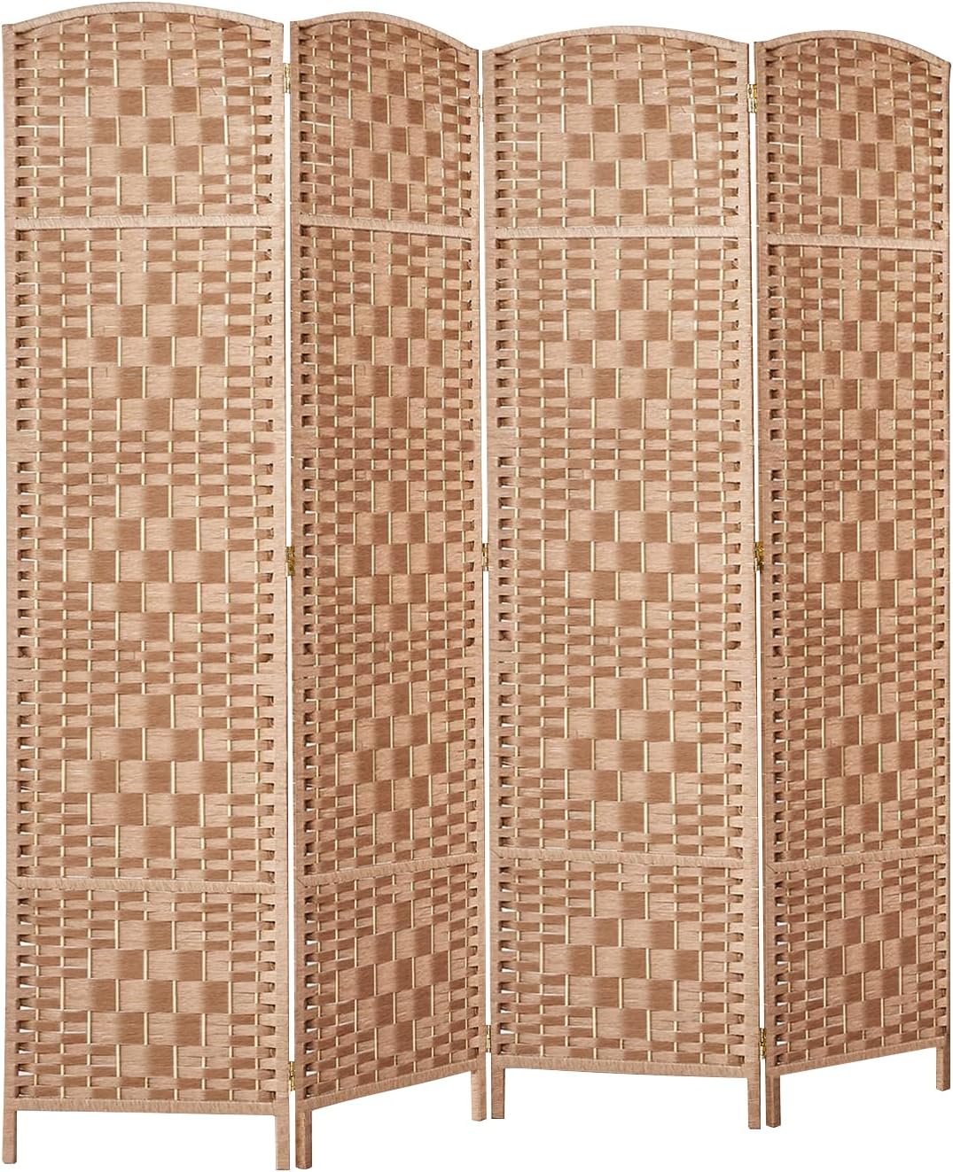 Elegant 6 ft Tall Room Divider for Privacy and Space Separation