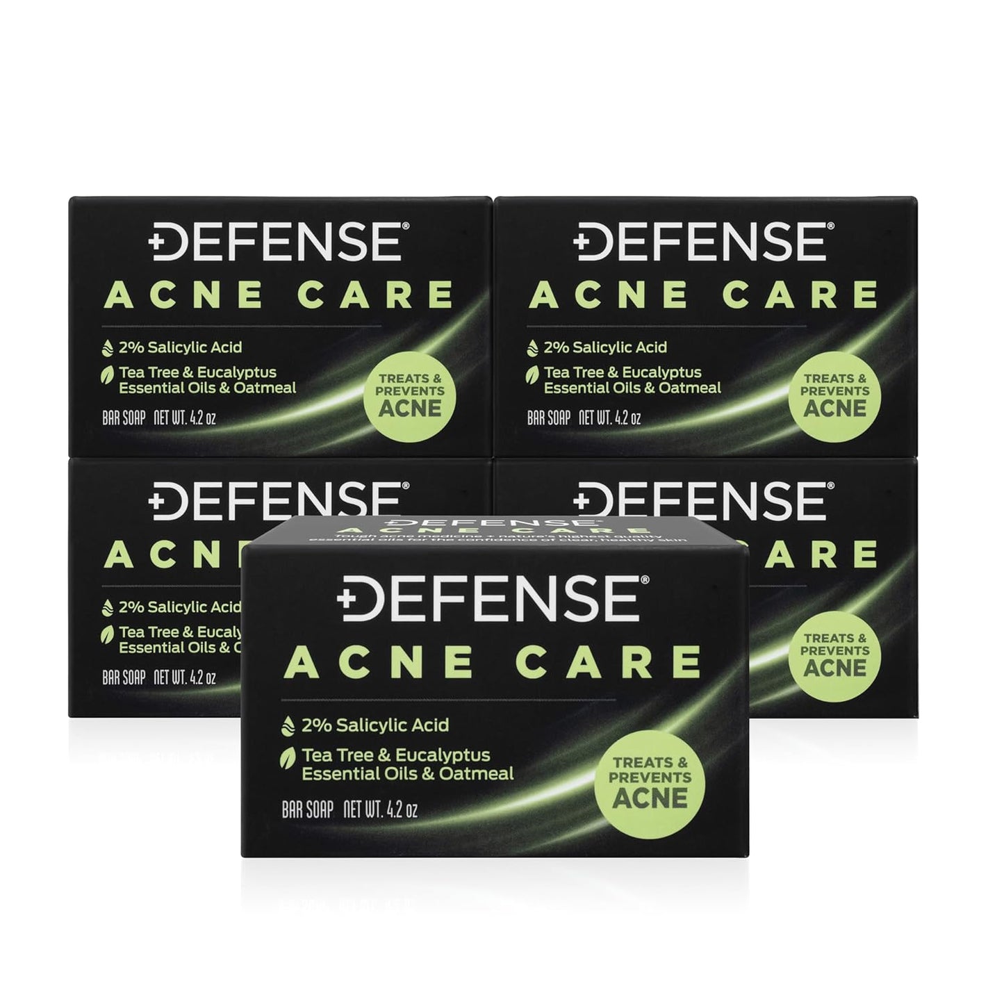 Defense Acne Care Bar Soap with Salicylic Acid and Oatmeal