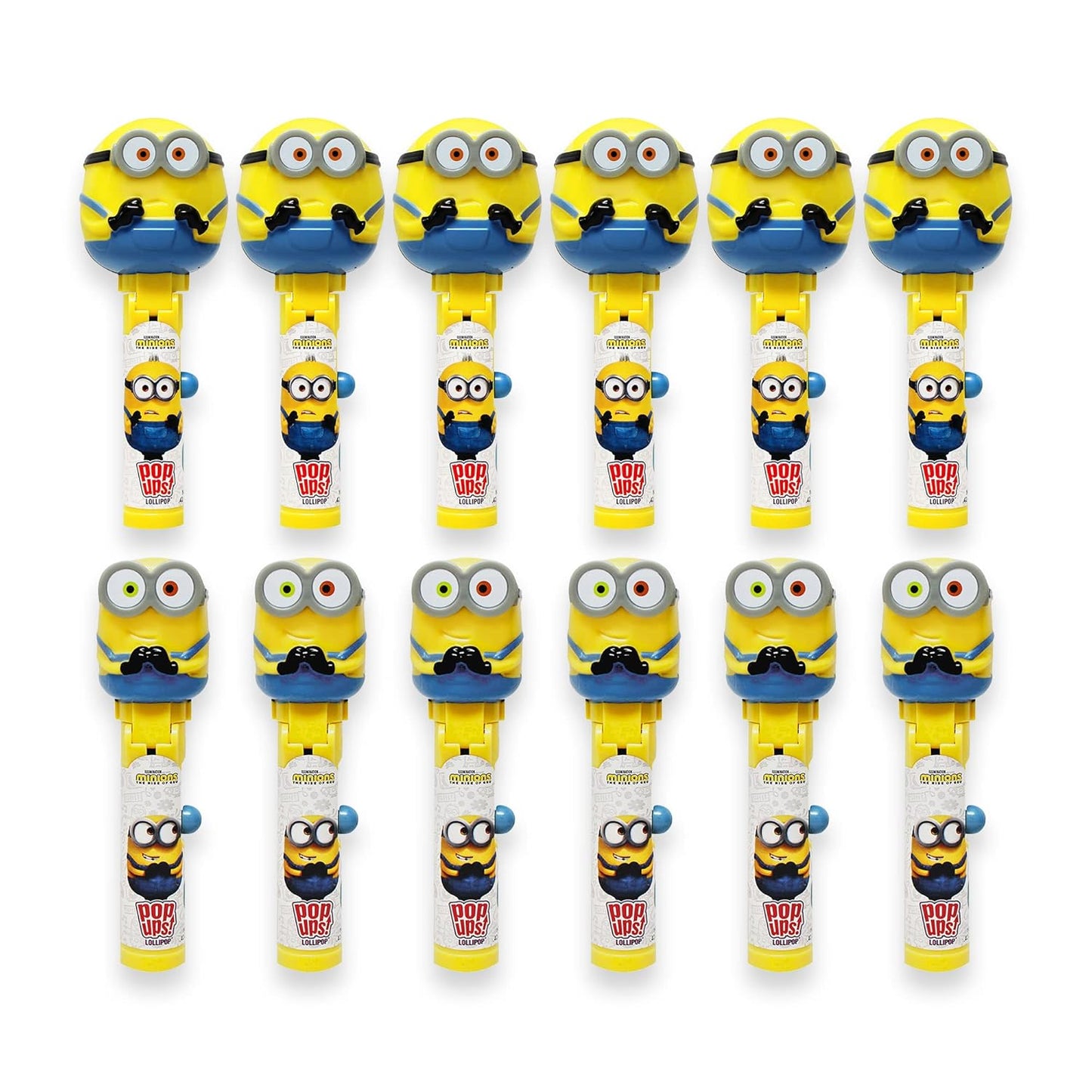 Minions Lollipop Holder Set of 12 for Party Favors and Prizes
