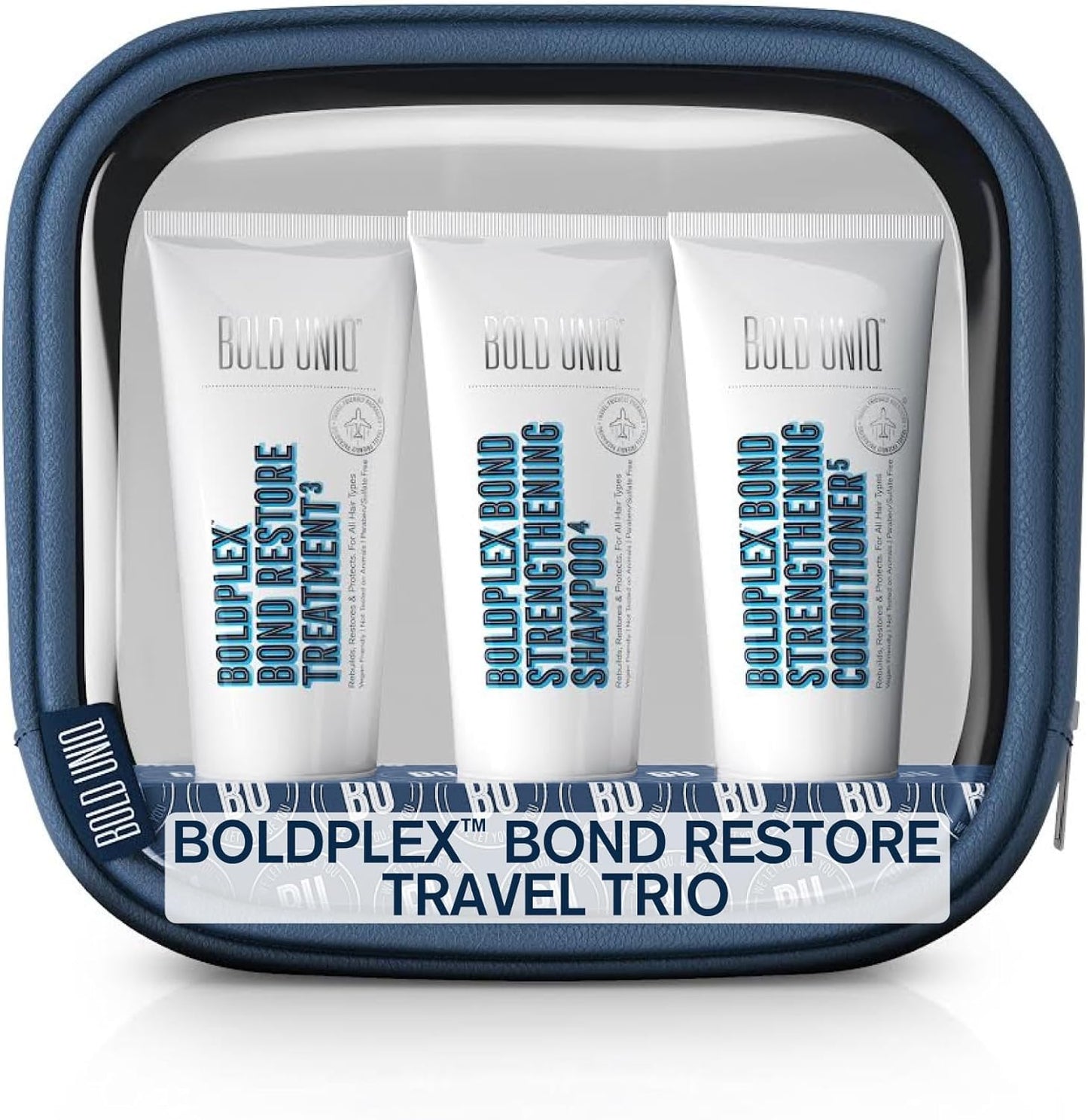 Hydrating Travel Hair Repair Trio - Boldplex Bond Restore Set