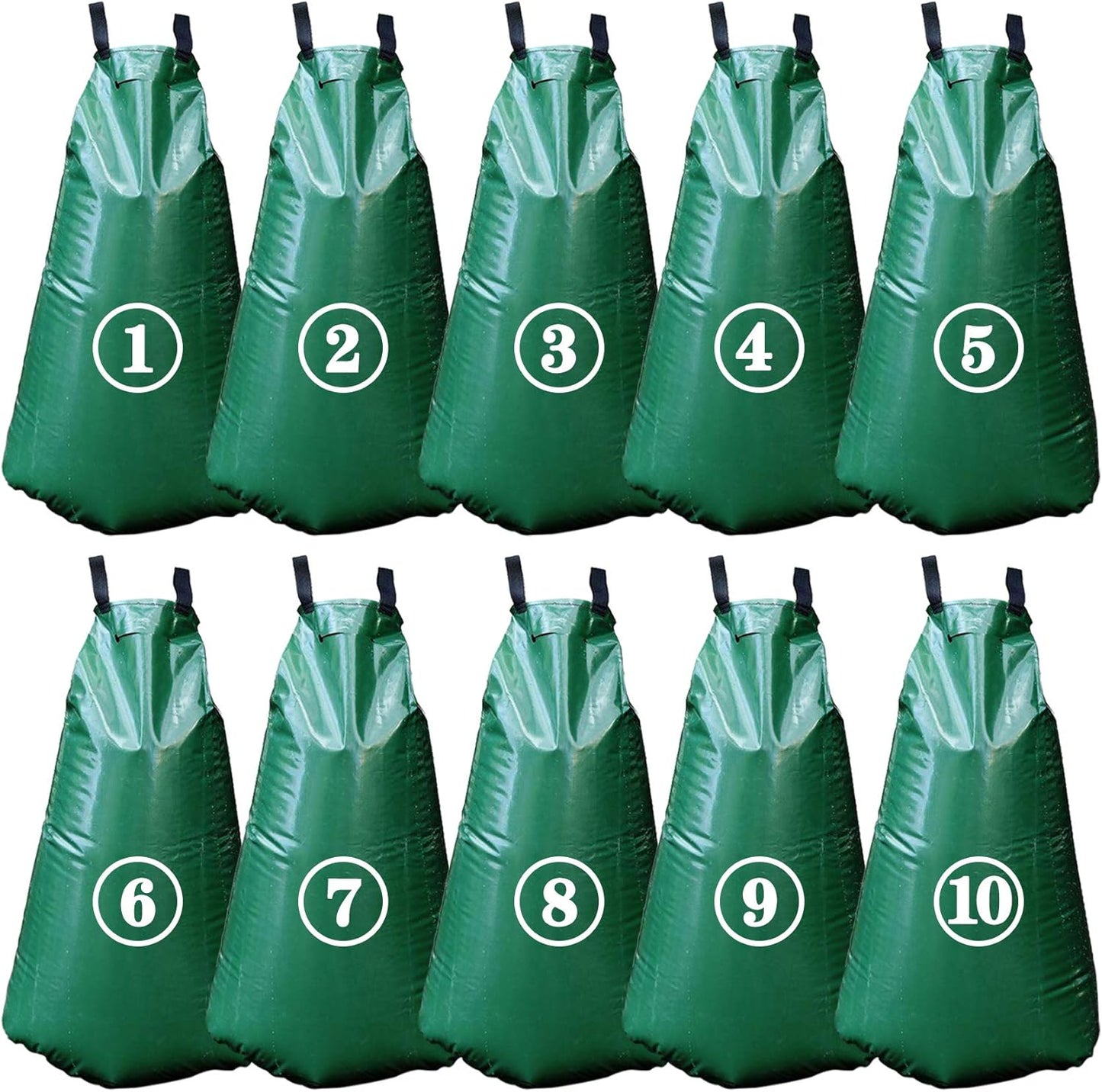 10 PCS 20 Gallon Tree Watering Bags for Effective Irrigation