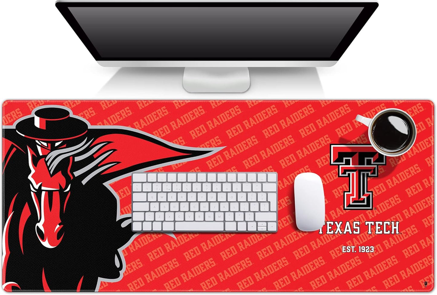 NCAA Texas Tech Red Raiders Logo Series Desk Pad for Fans