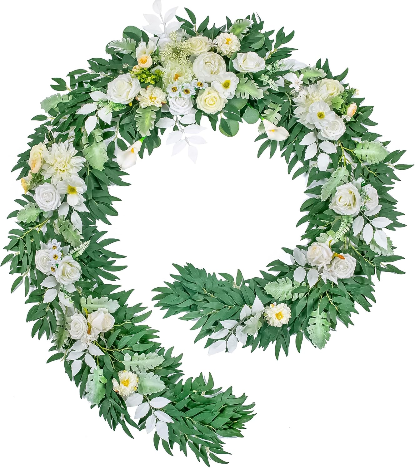 9FT Wedding Arch Flower Garland for Holy and Pure Ceremony