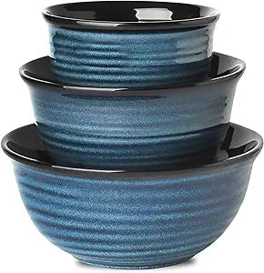 Ceramic Mixing Serving Bowls Set for Stylish Holiday Entertaining