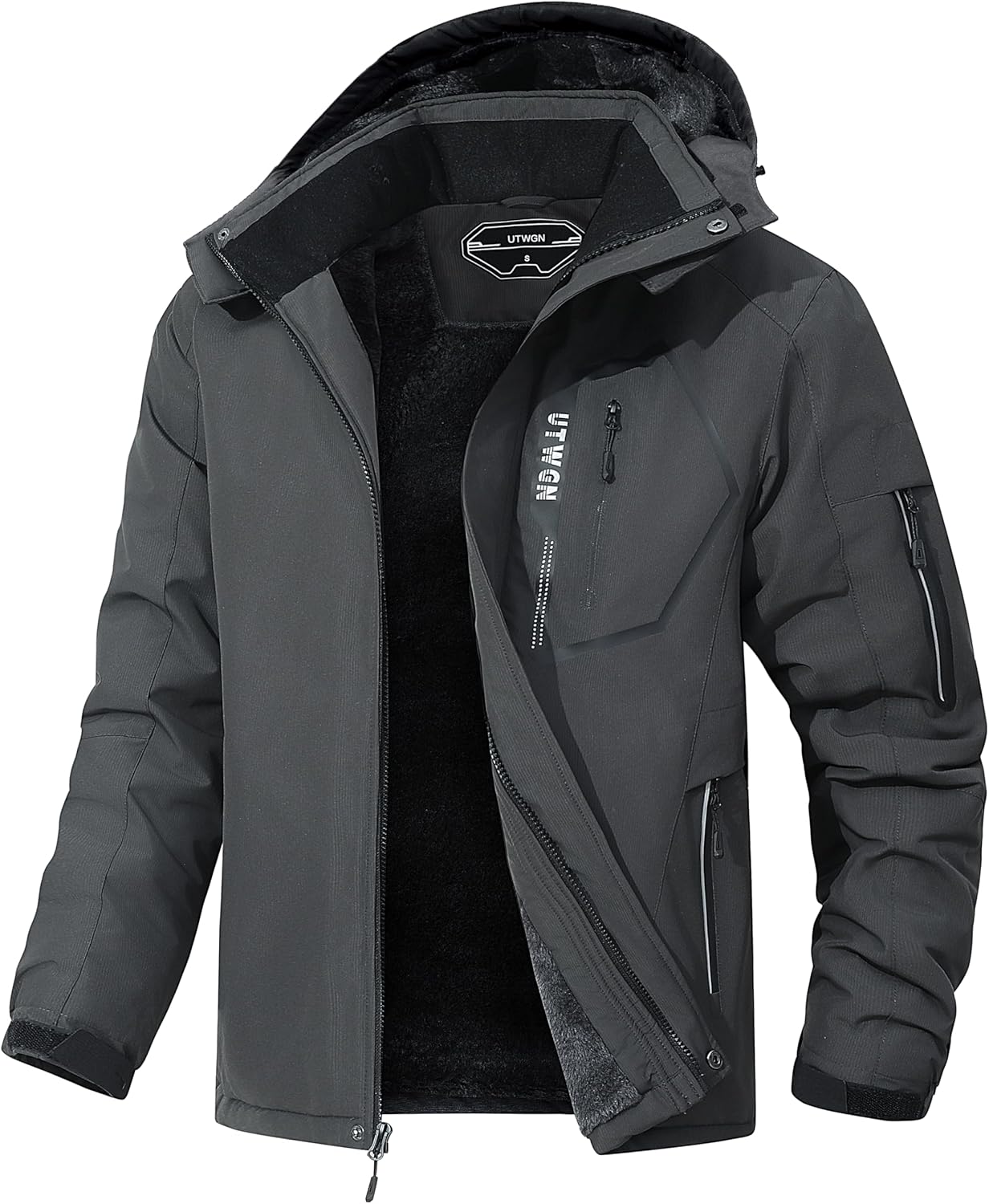Men's Ski Jacket Winter Warm Snow Coat Waterproof Windbreaker
