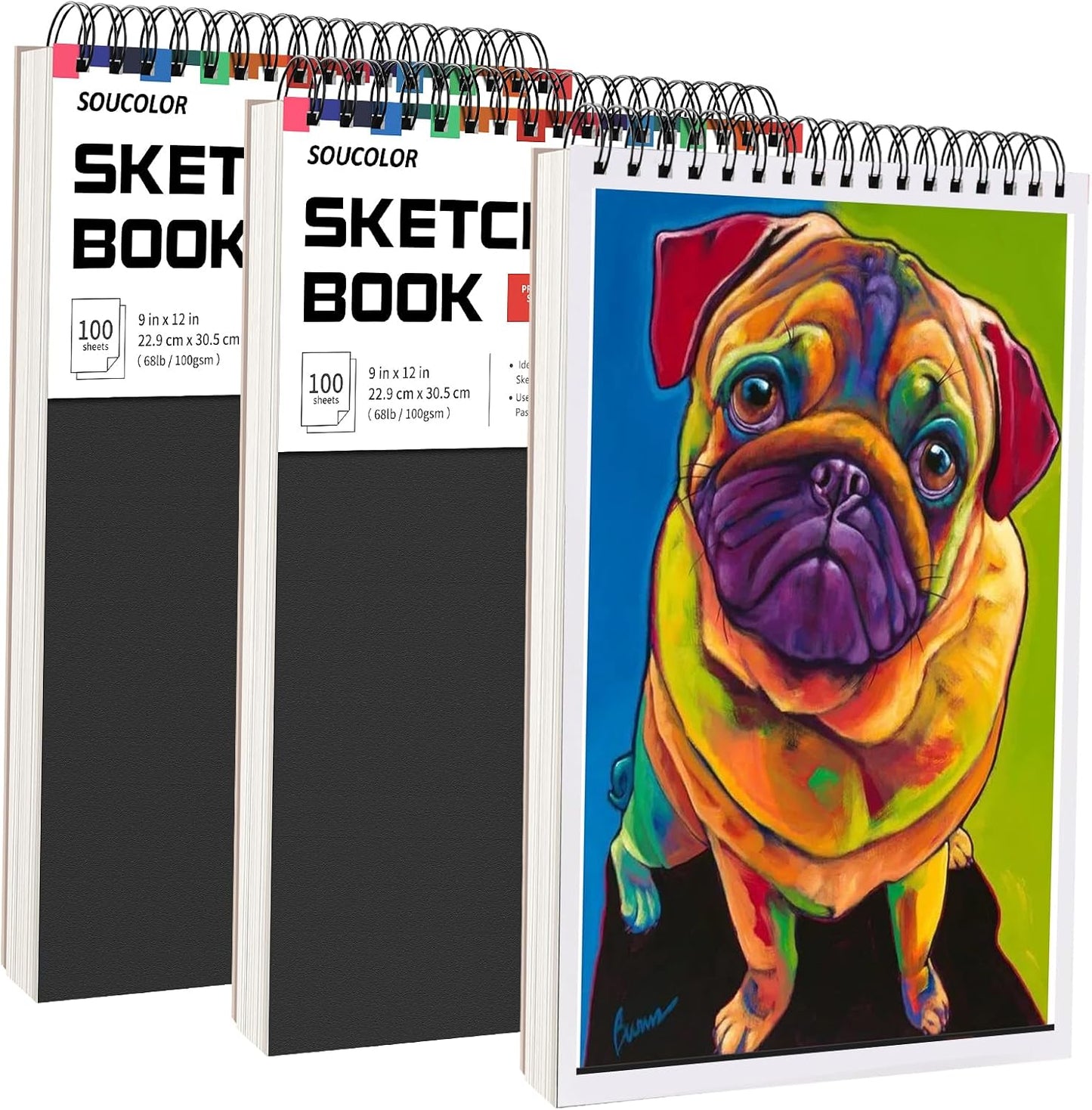 Premium Soucolor Sketch Paper for Artists and Kids Projects