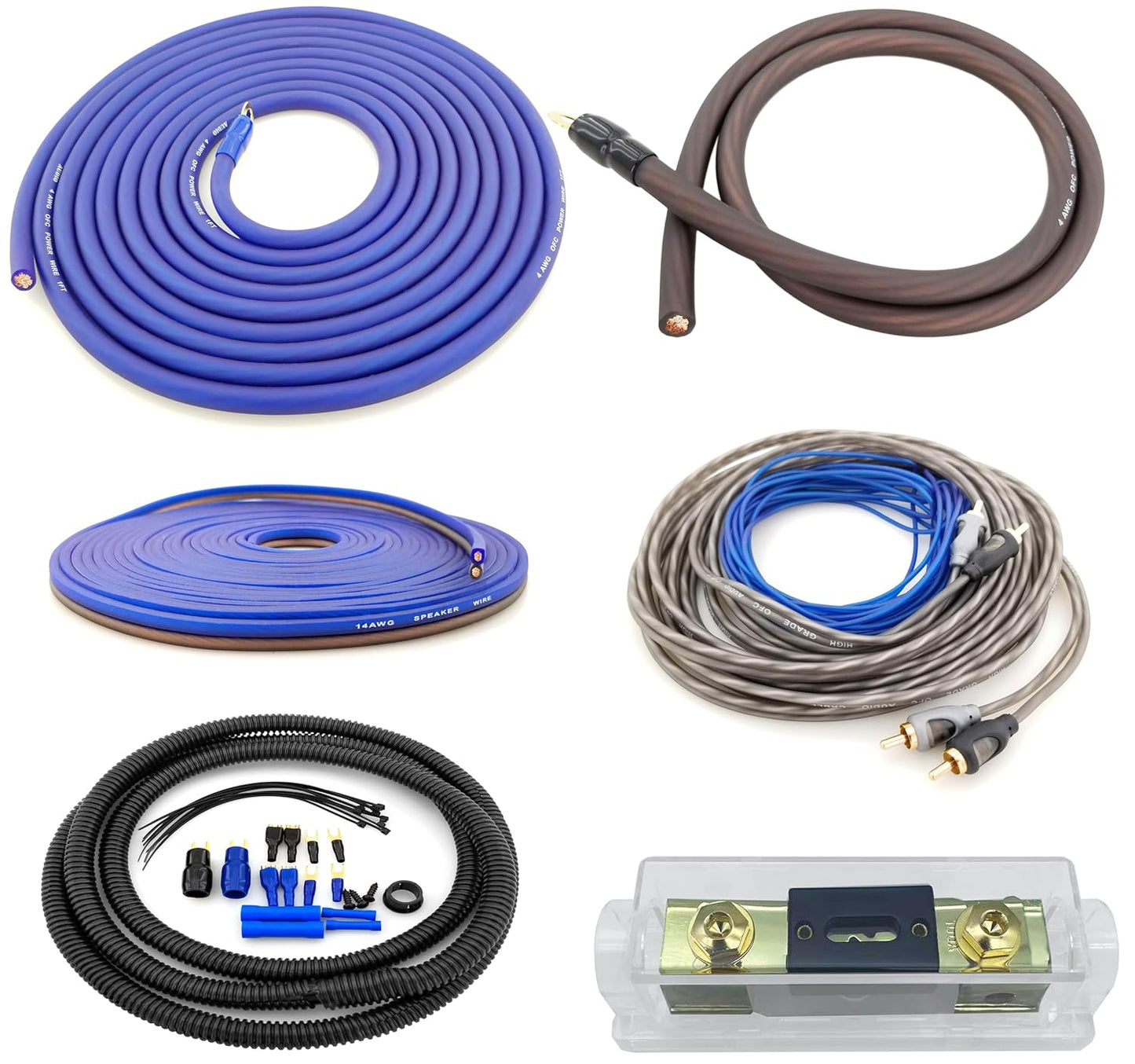 4 Gauge 100% Copper OFC Complete Amplifier Wiring Kit Review
