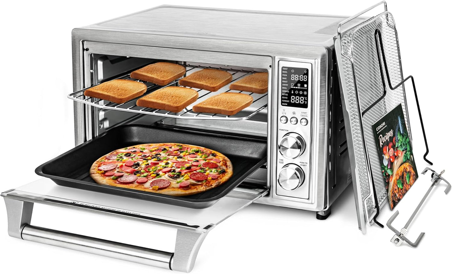 COSORI 12-in-1 Air Fryer Oven: 134 Recipes, 4 Accessories
