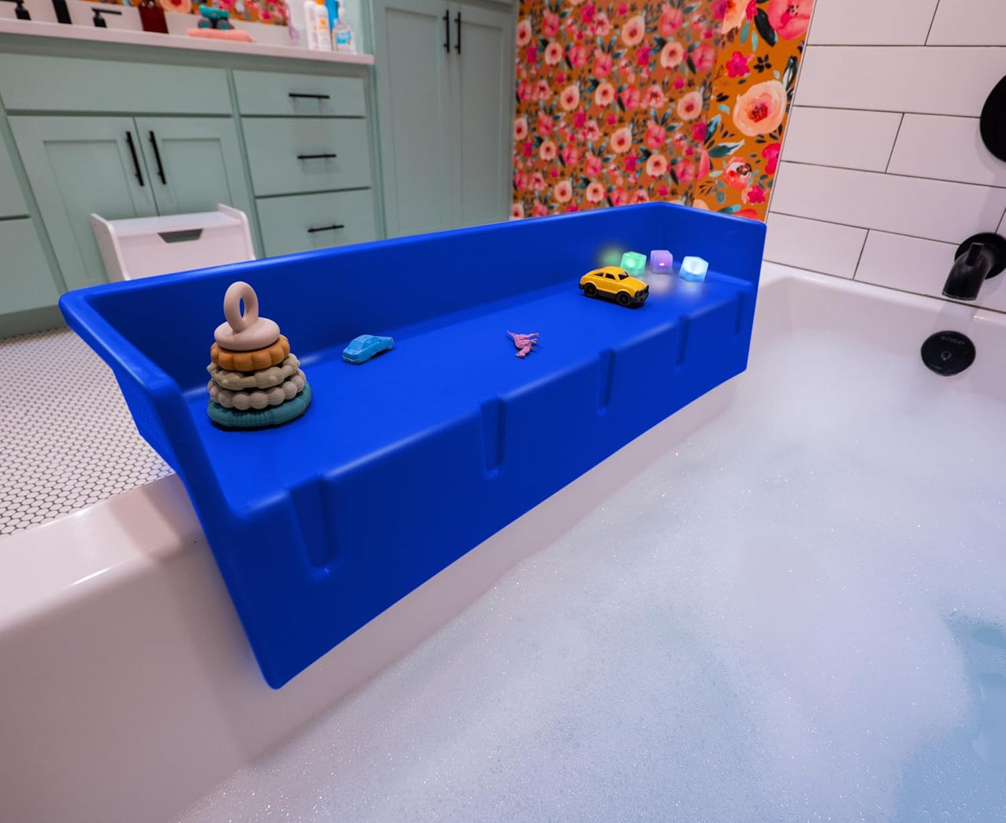 Tub Topper Bathtub Splash Guard for Kids - Fun Bath Time
