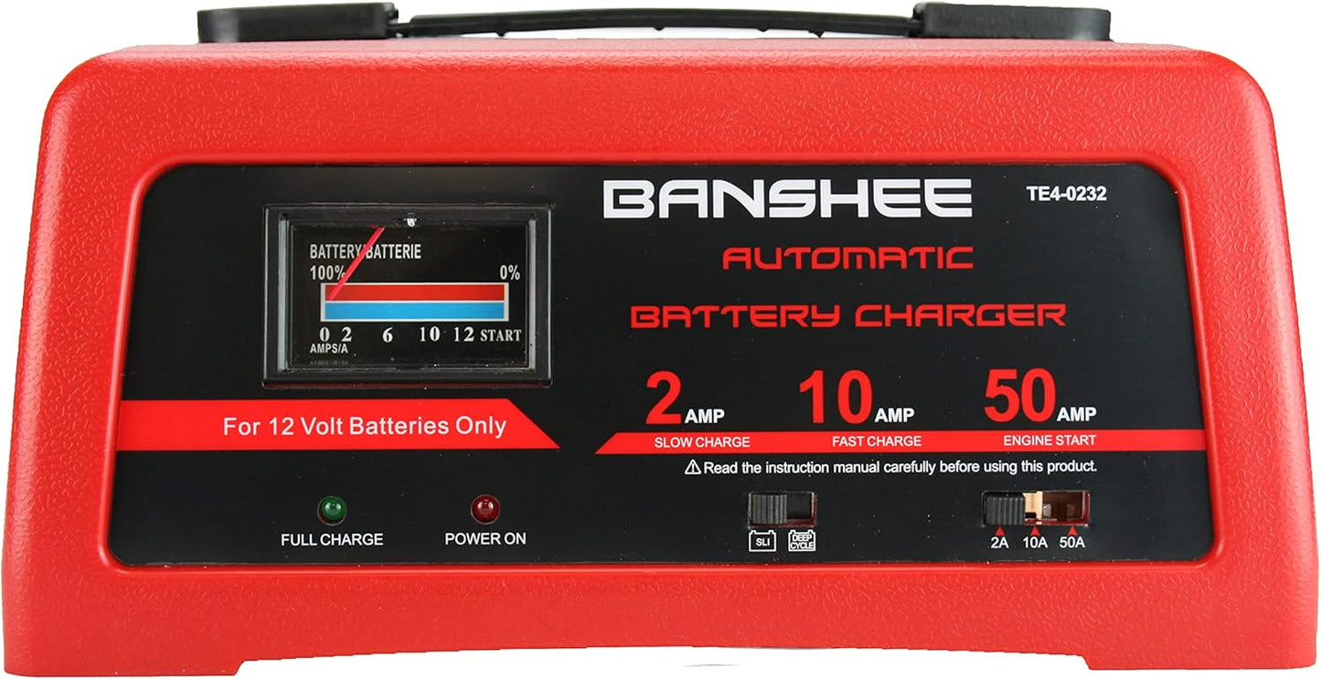 Efficient 12V Fast Charger - 3 Charge Methods