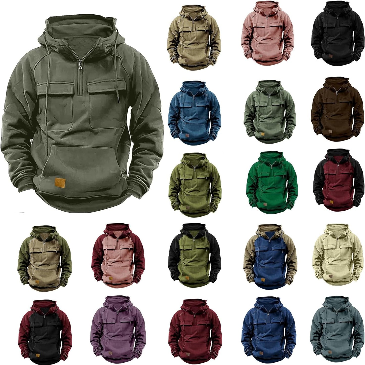 Men's Tactical Quarter Zip Pullover - Fall Essential