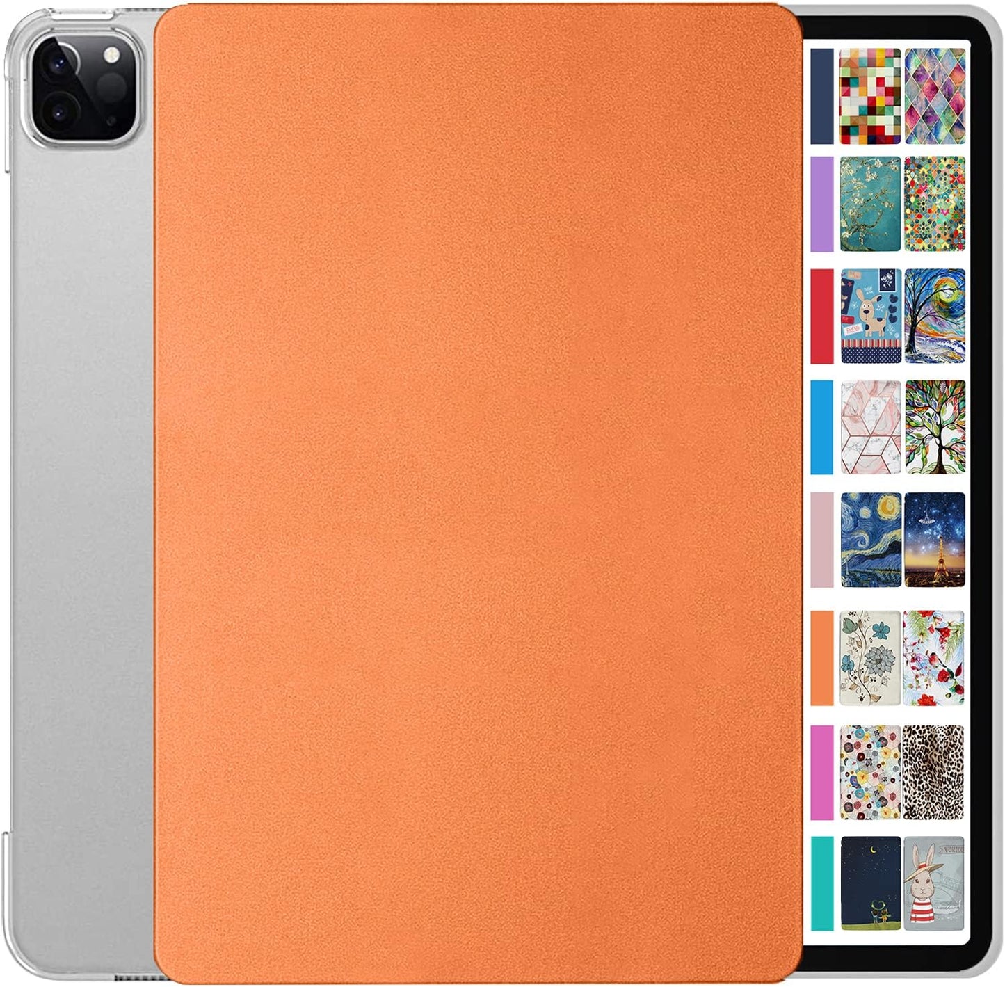 DuraSafe Cases for iPad Pro 12.9 Inch 4th Gen - Orange Style