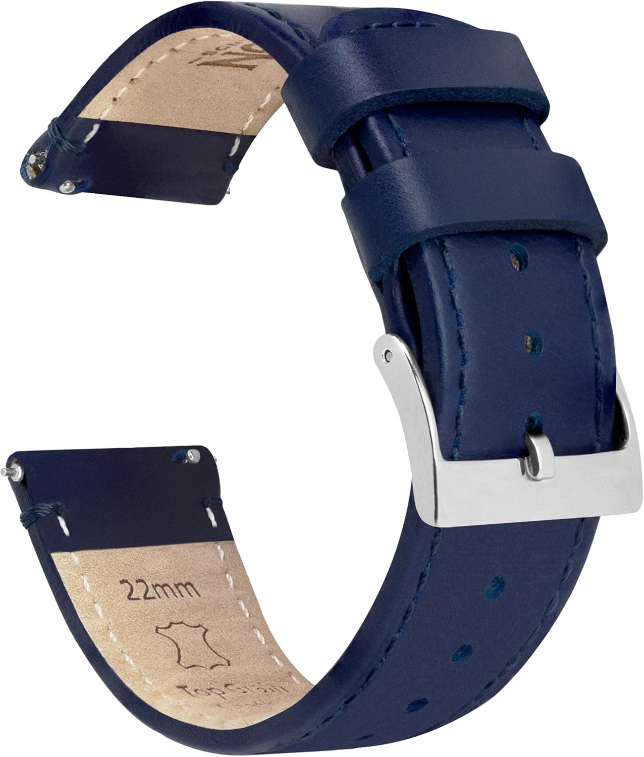 Barton Quick Release Top Grain Leather Watch Band Strap