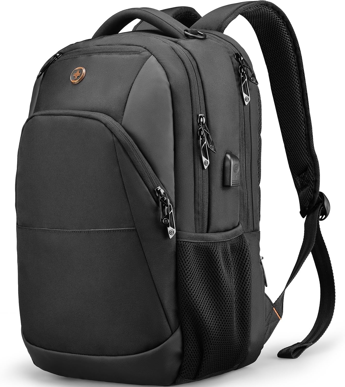 Swissdigital Travel Laptop Backpack with USB Charging Port