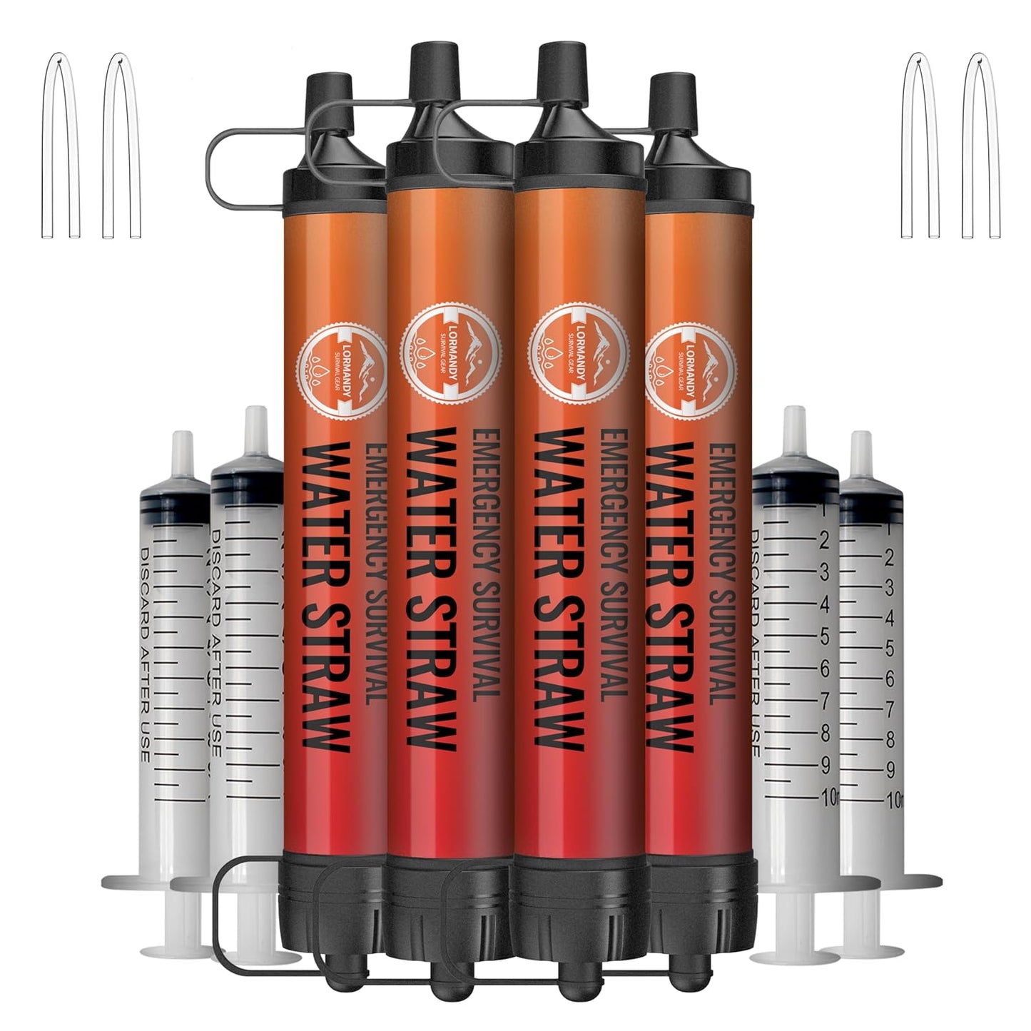 Water Filter Straw for Emergency Preparedness and Outdoor Adventures